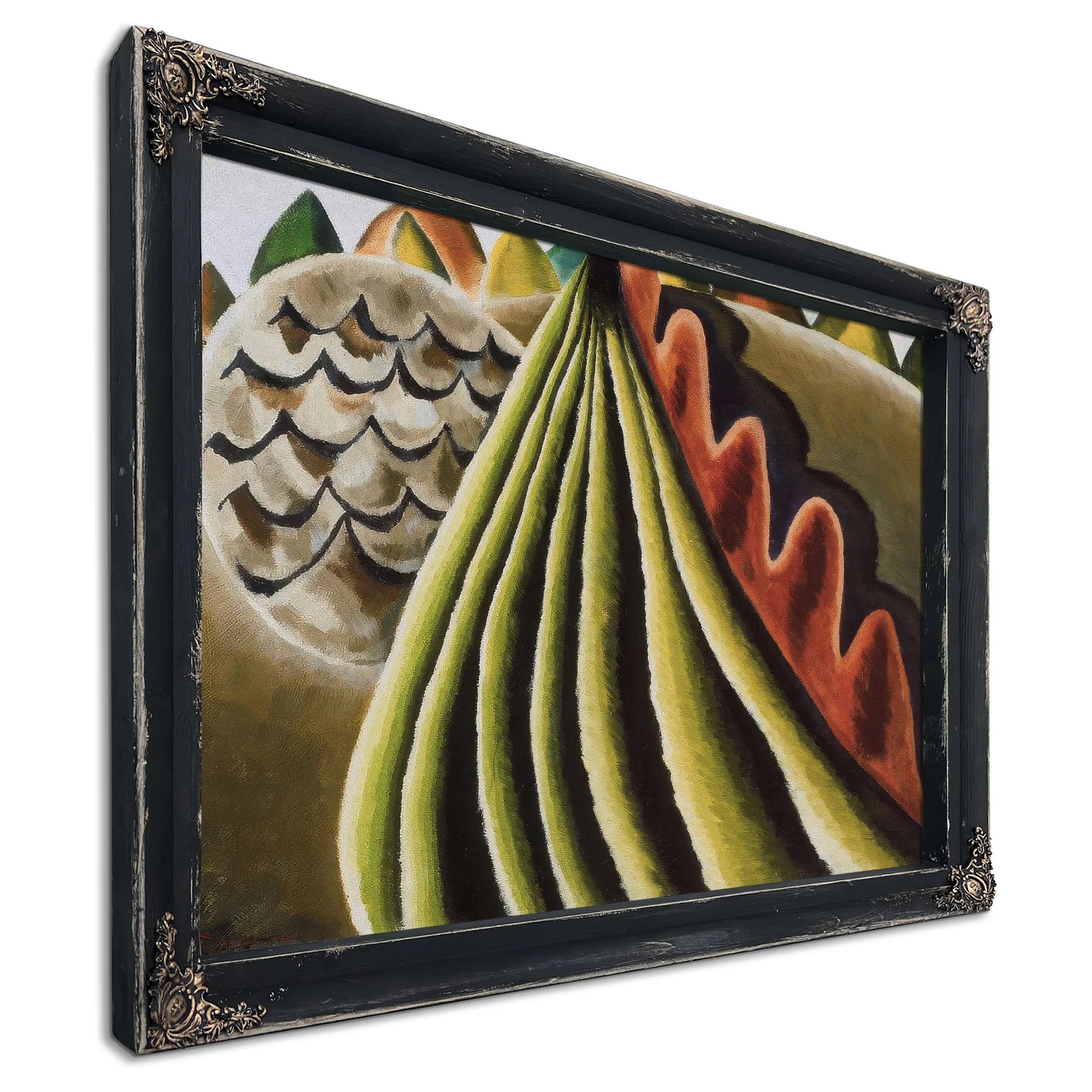 Fields Of Grain As Seen From Train By Arthur Dove Fine Art Print