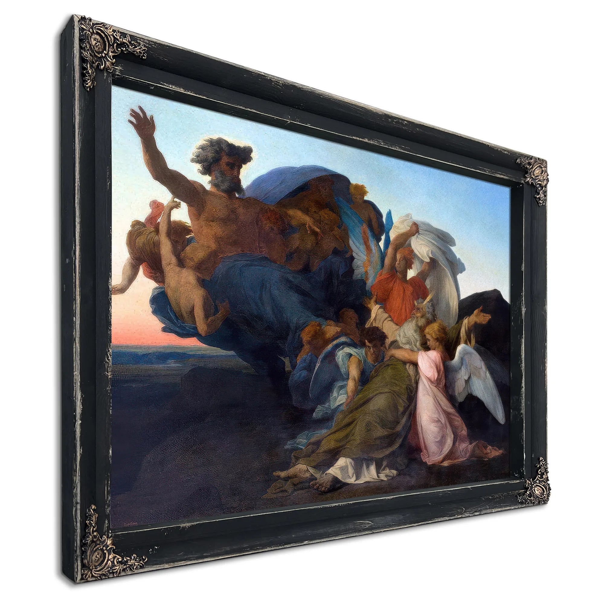 Death Of Moses 1850 Neoclassicism 140X204Cm Musee Fabre By Alexandre Cabanel Fine Art Print
