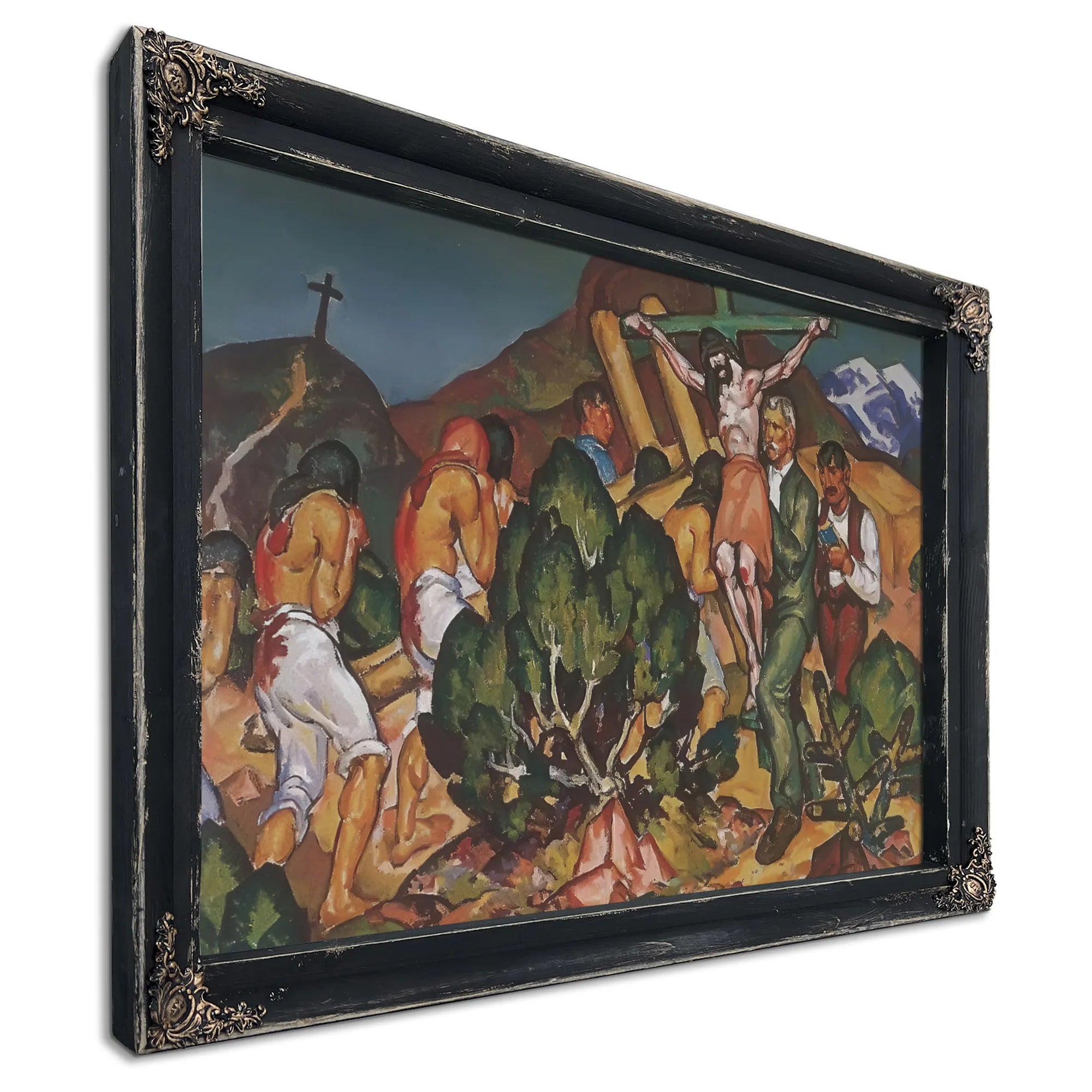 Holy Week In New Mexico Penitente Procession By William Penhallow Henderson Fine Art Print