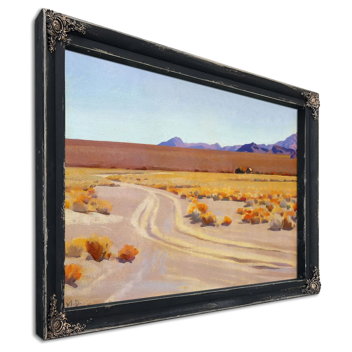 Greasewood Flat By Maynard Dixon Fine Art Print