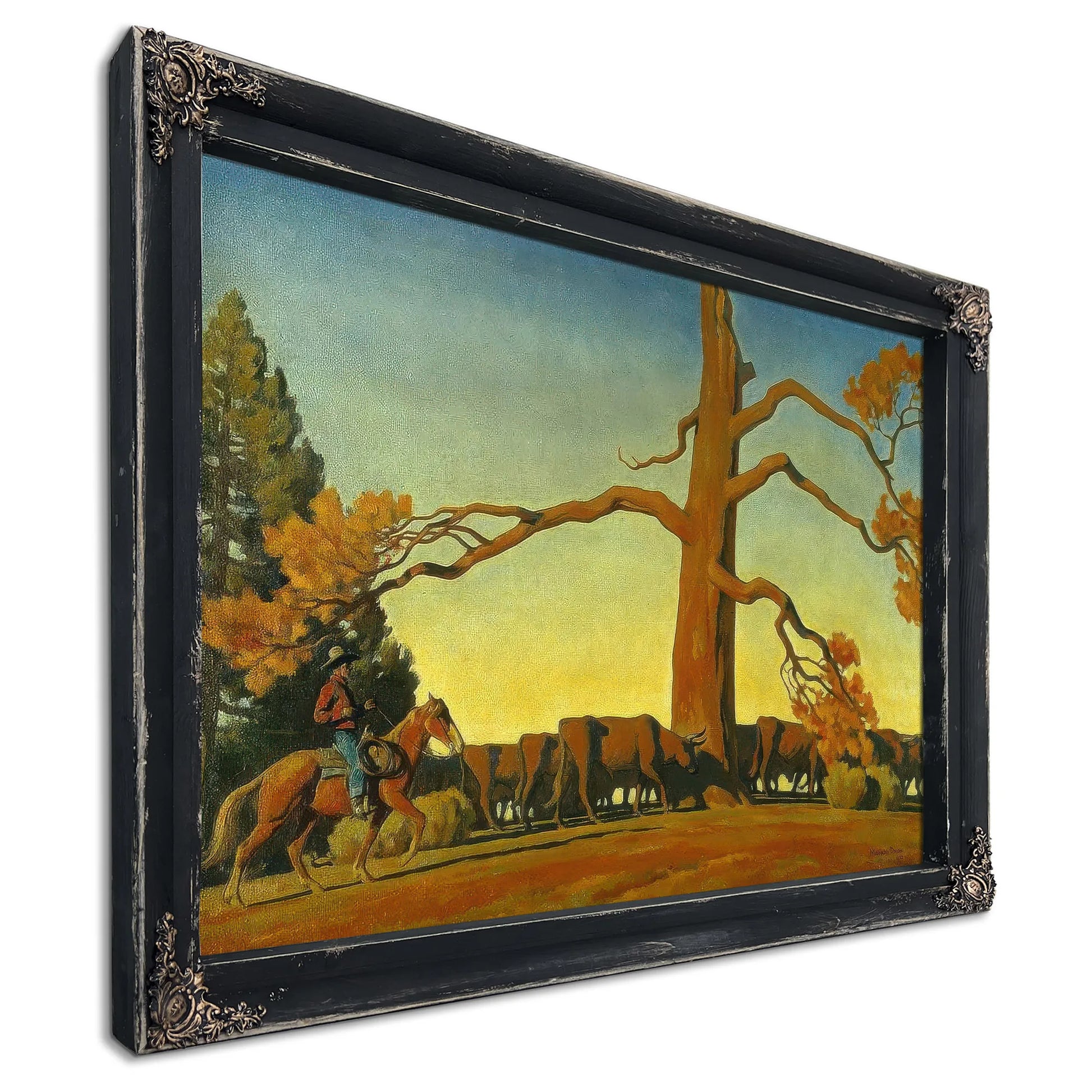 Top Of The Ridge By Maynard Dixon Fine Art Print