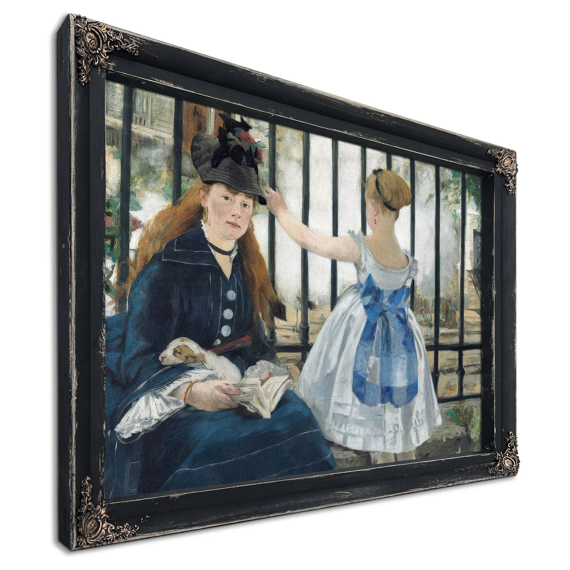 The Railway 1873 By Edouard Manet Fine Art Print