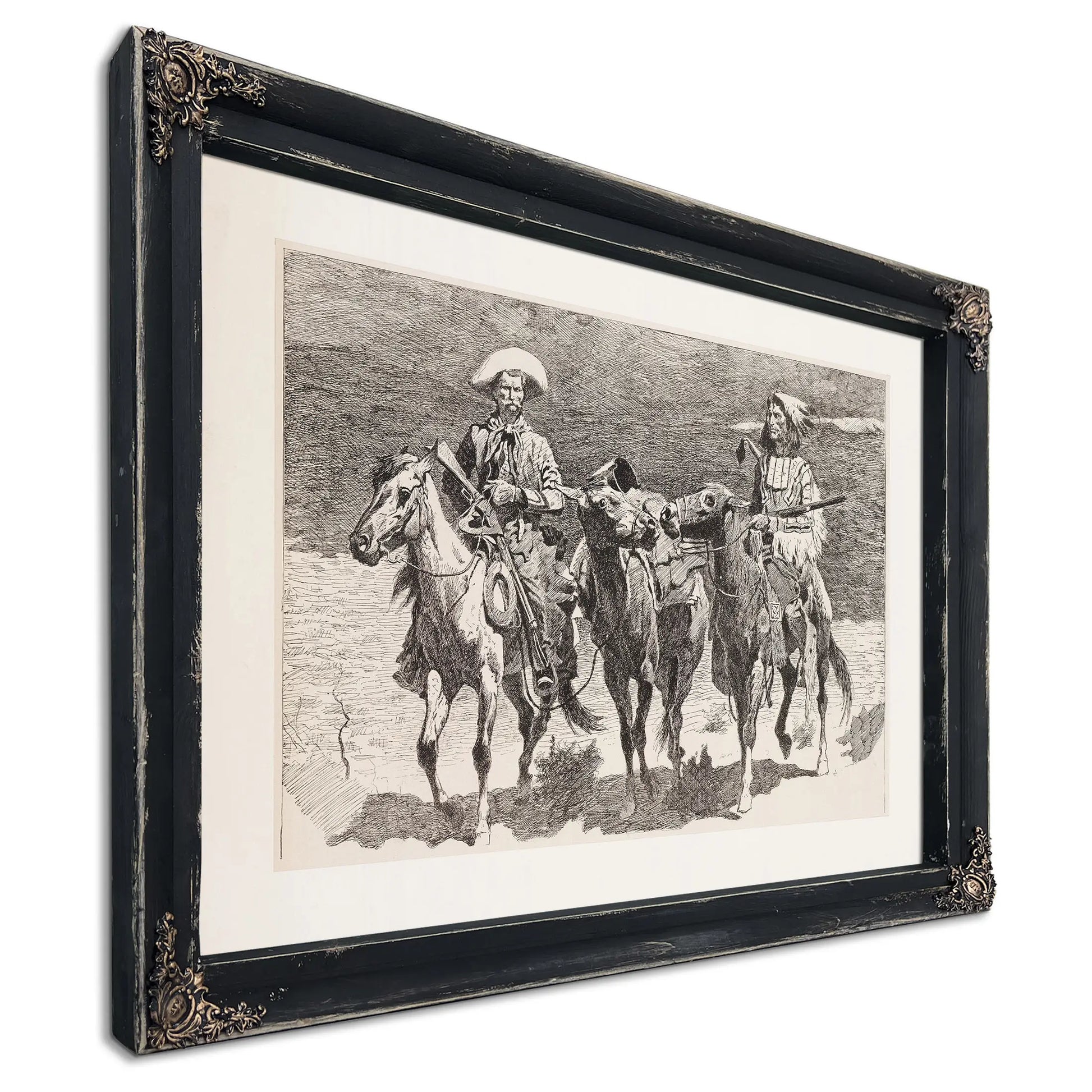 Questionable Companionship by Frederic Remington