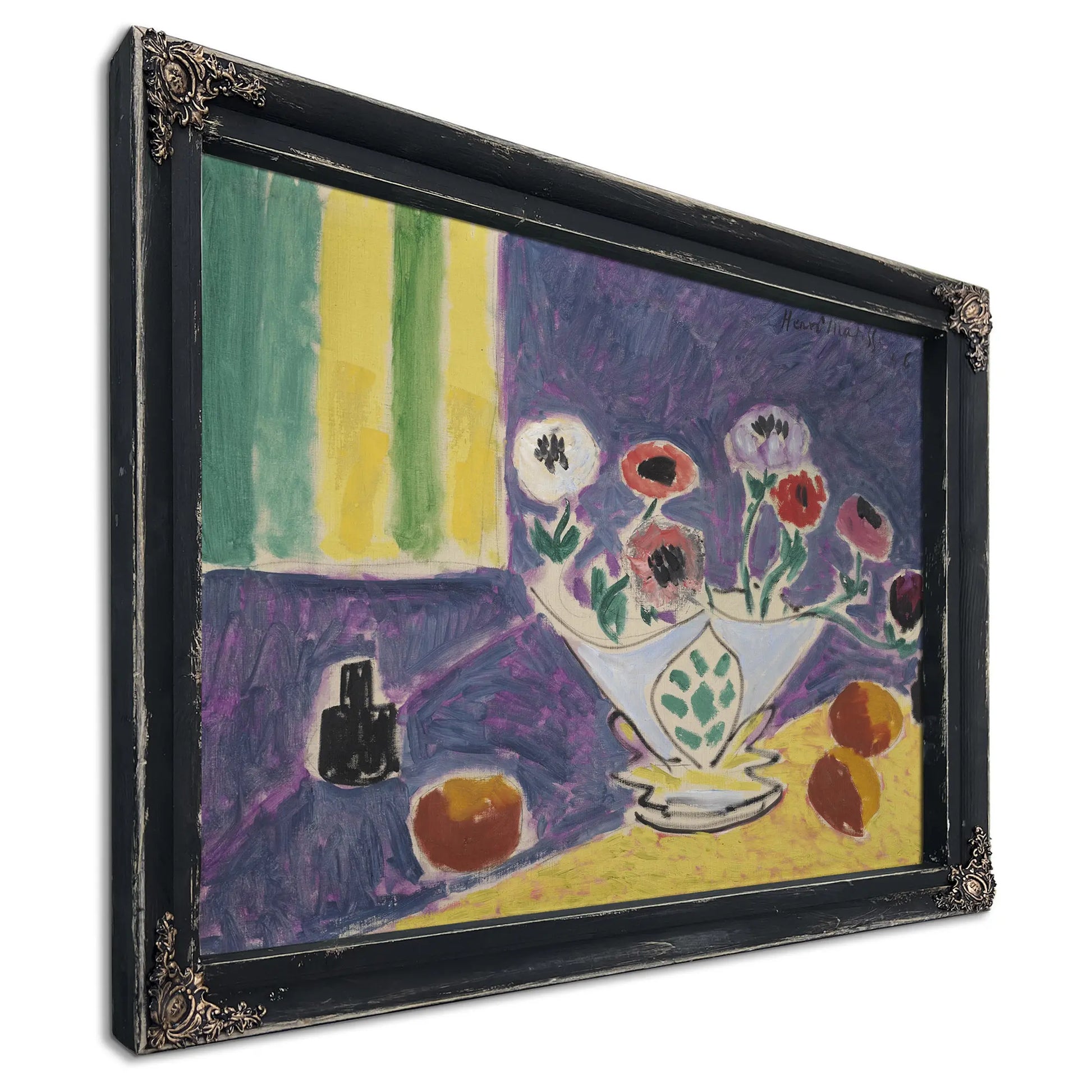 Anemones In An Earthenware Vase by Henri Matisse