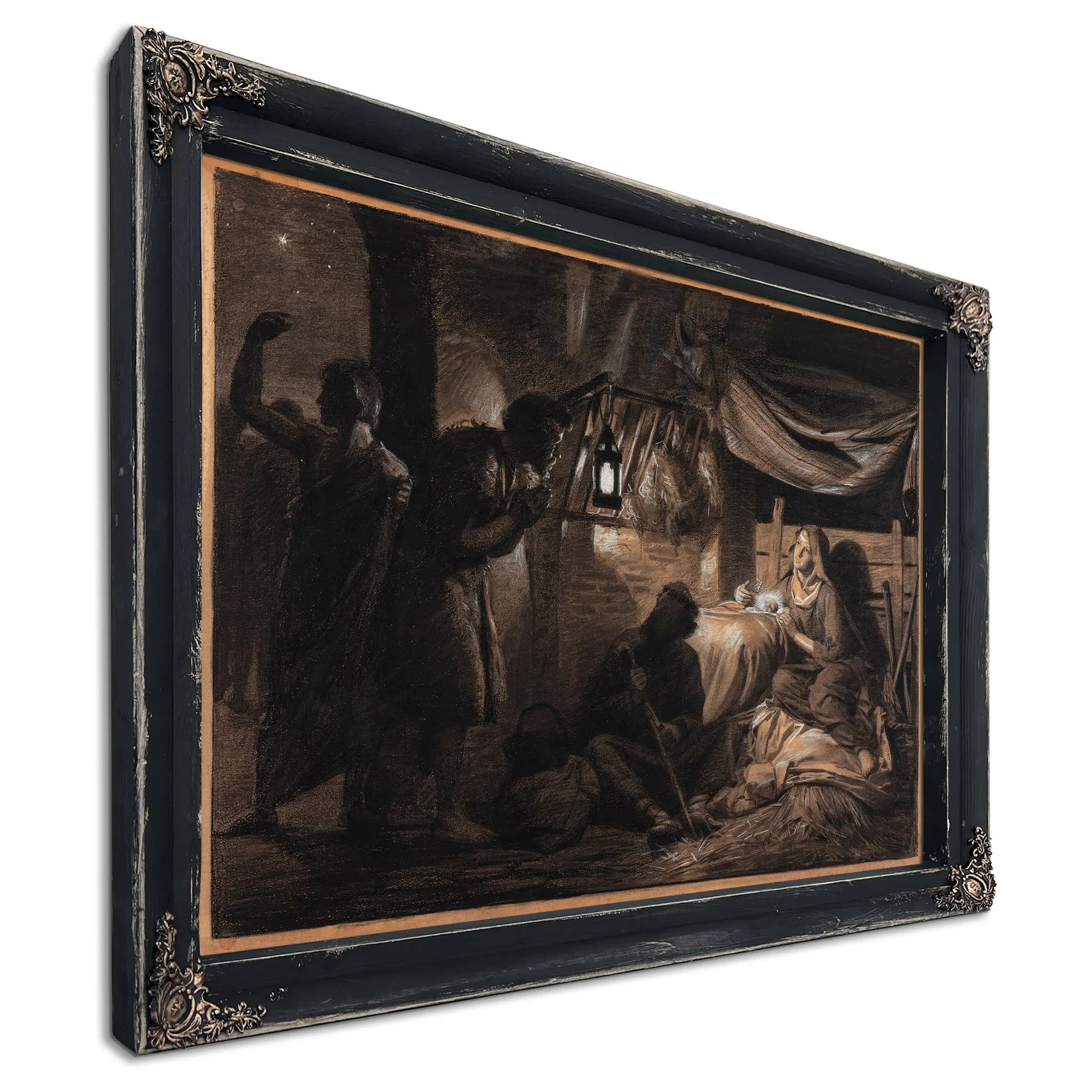 Adoration Of The Shepherds 66 by Carl Bloch