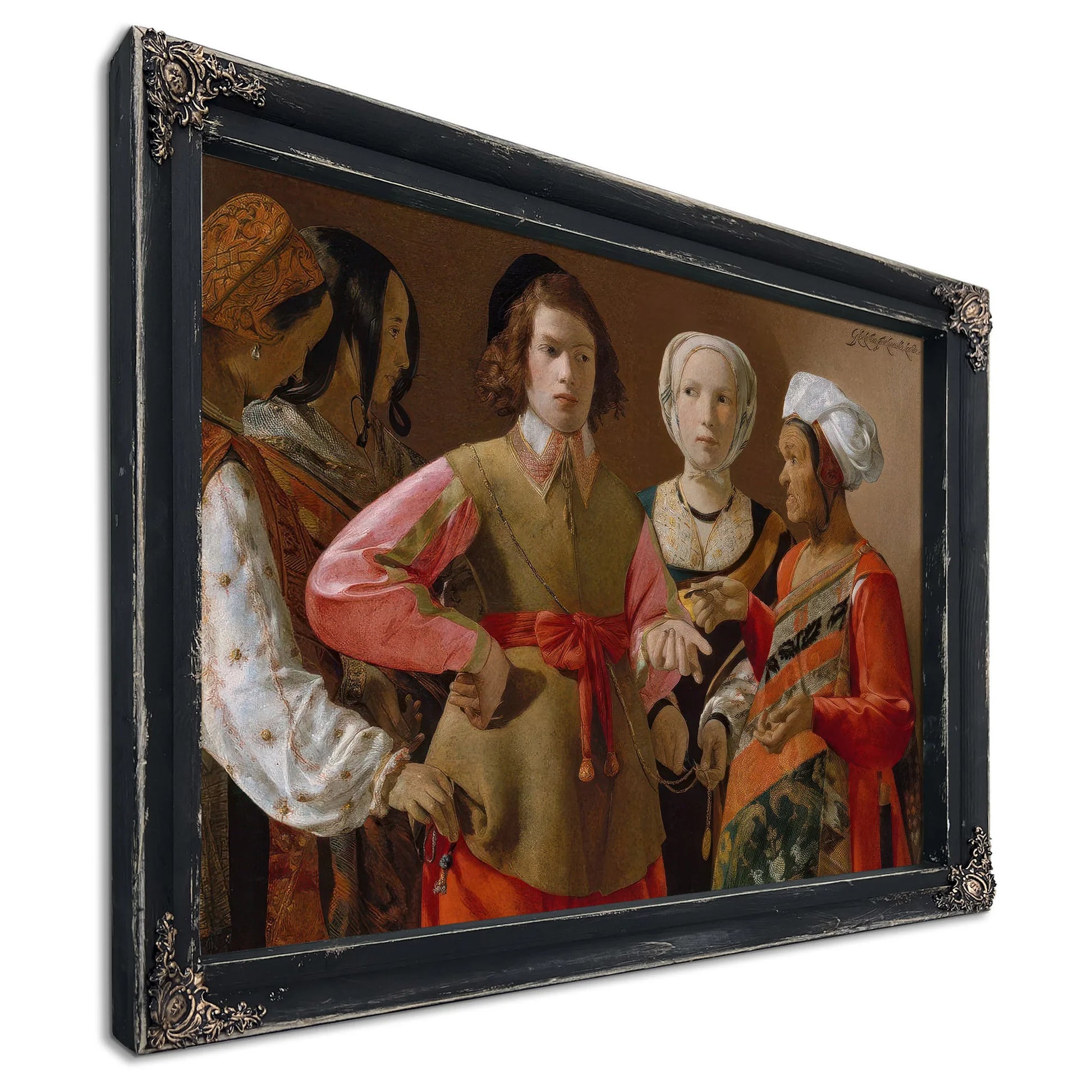 The Fortune Teller 1639 By Georges De La Tour Fine Art Print