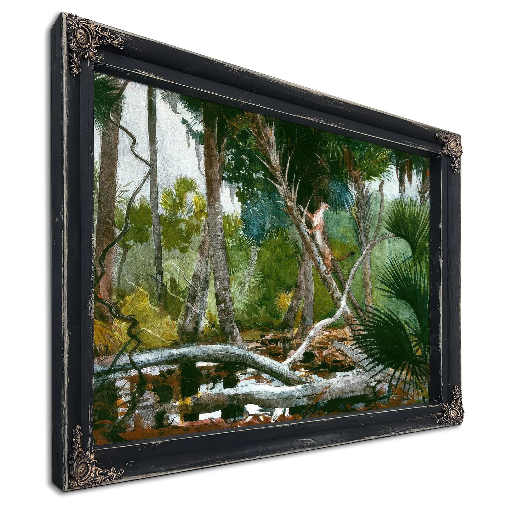 In The Jungle Florida By Winslow Homer Fine Art Print