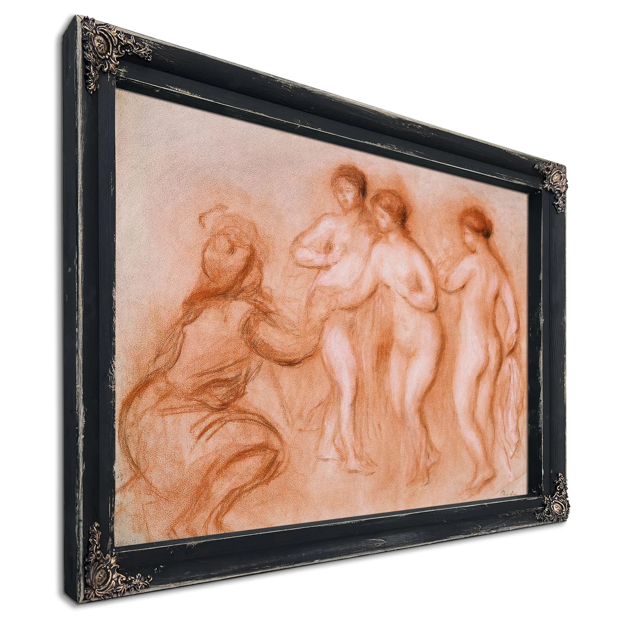 The Judgment Of Paris By Pierre August Renoir Fine Art Print