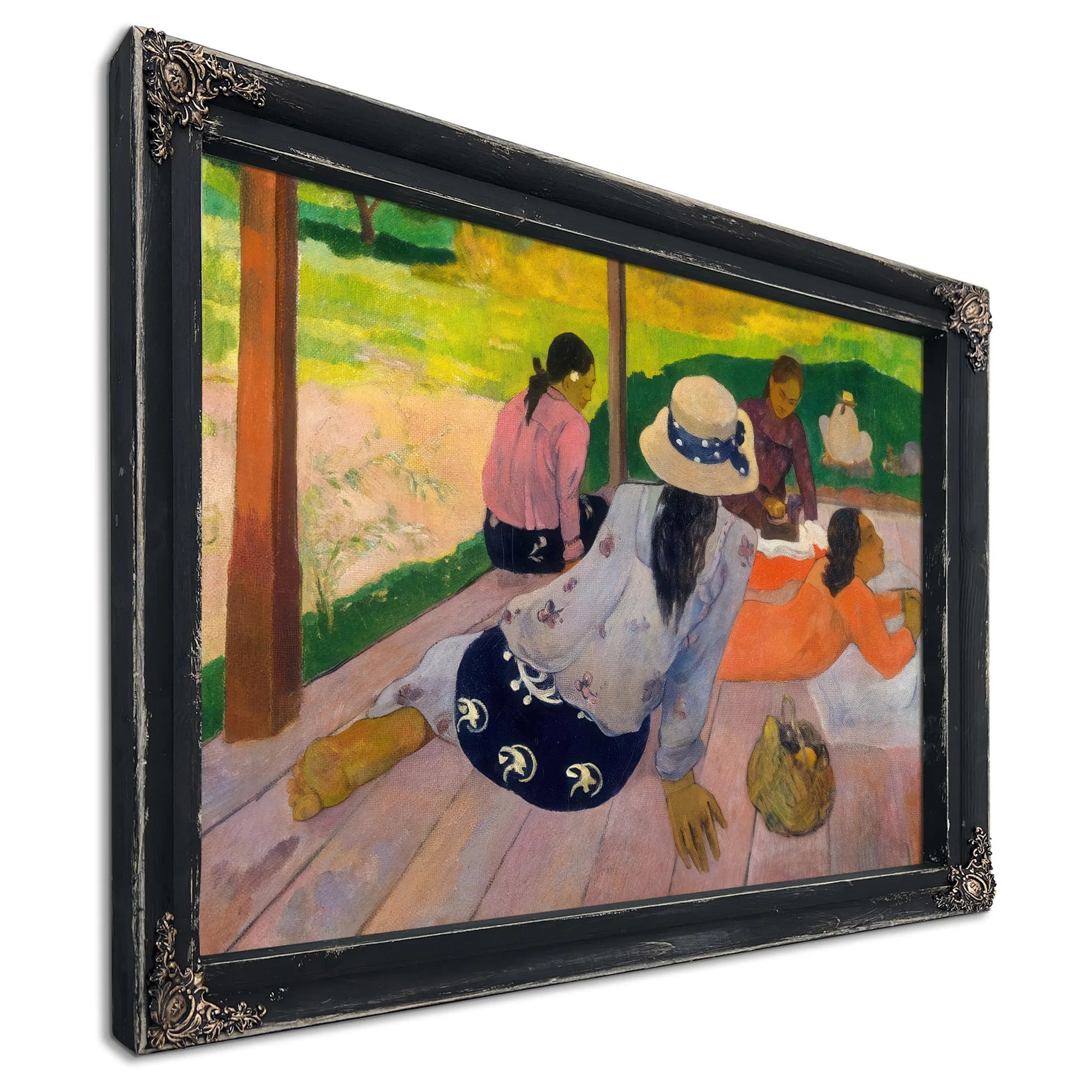 The Siesta 1894 By Paul Gauguin Fine Art Print