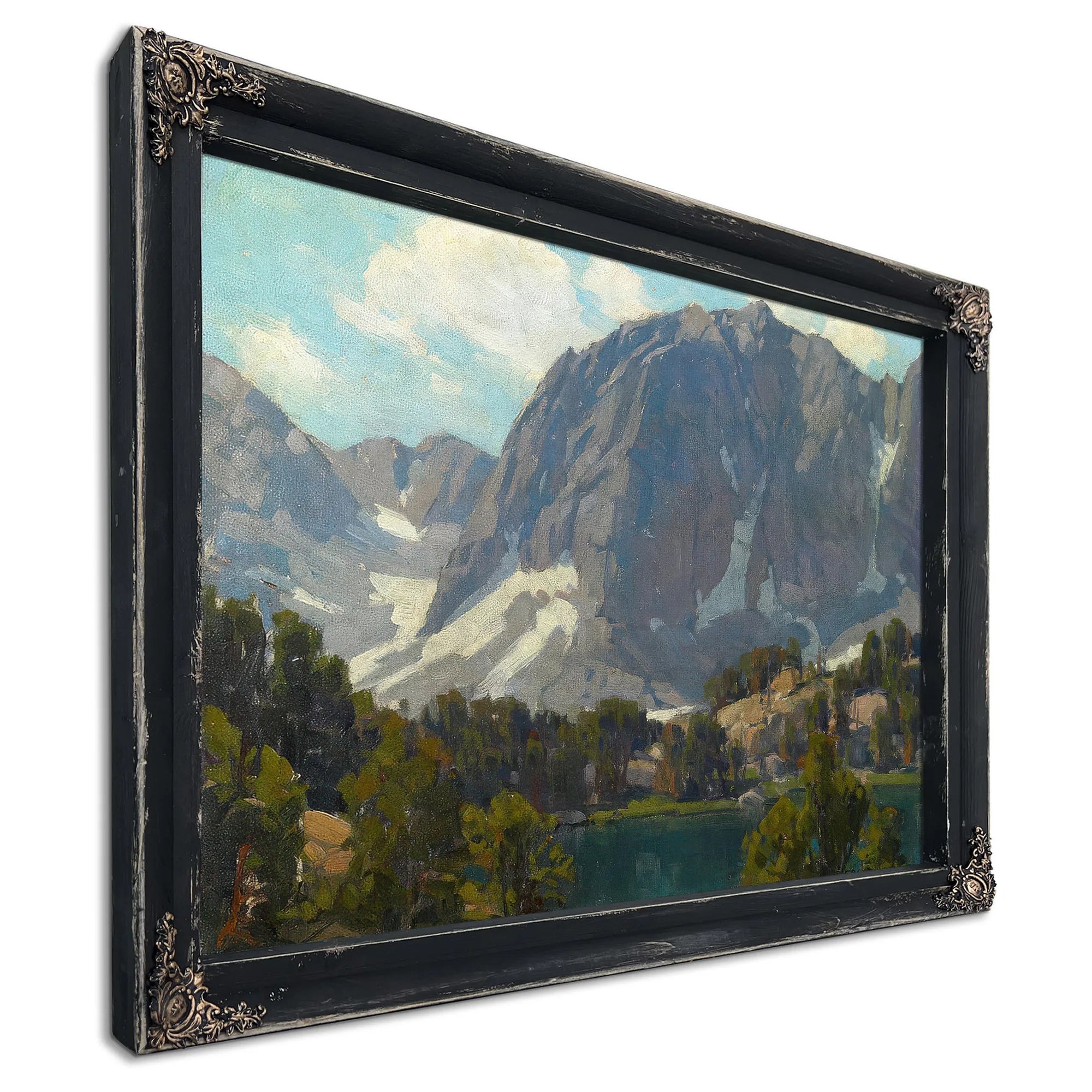 Big Pine Lake (First Lake, Inyo County) By Edgar Payne Fine Art Print