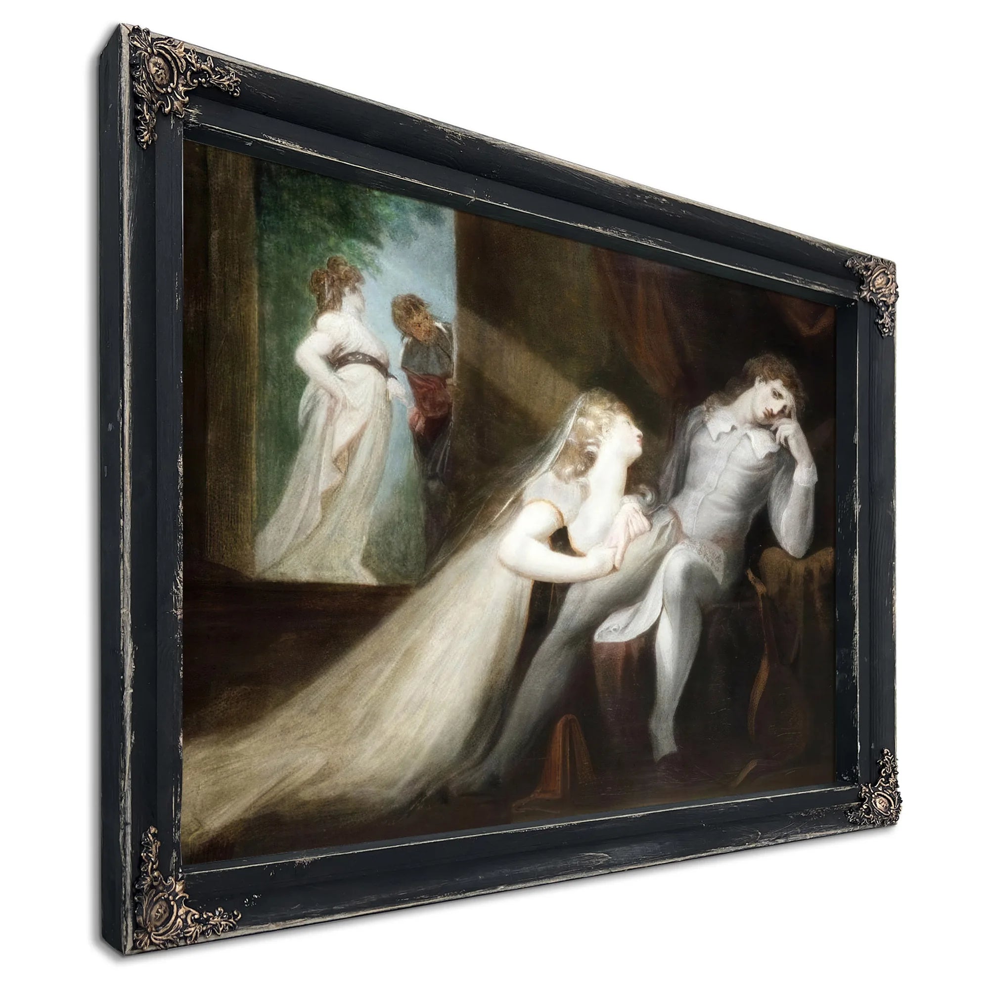 The Return Of Milton's Wife By Henry Fuseli Fine Art Print