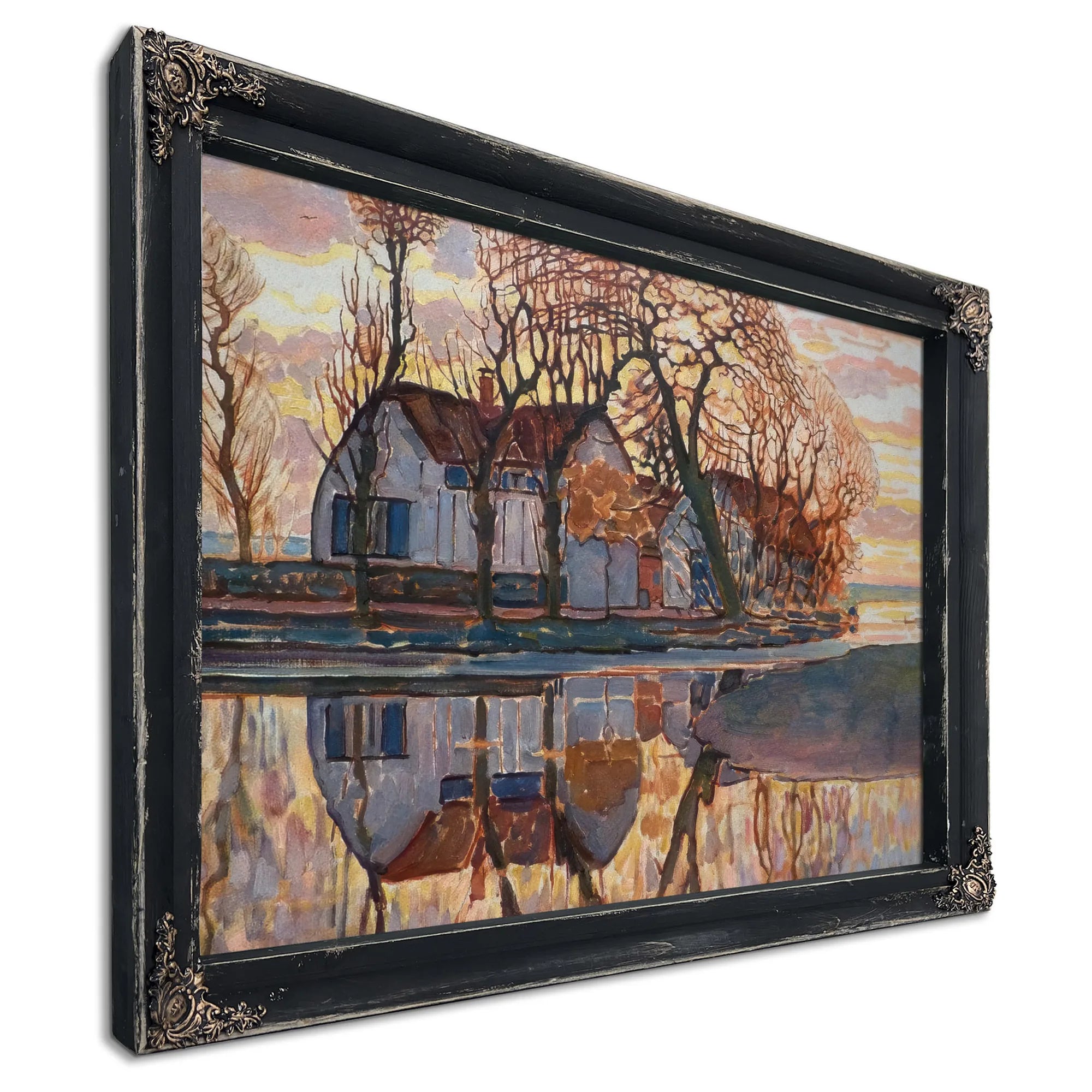 Farm Near Duivendrecht 1916 By Piet Mondrian Fine Art Print
