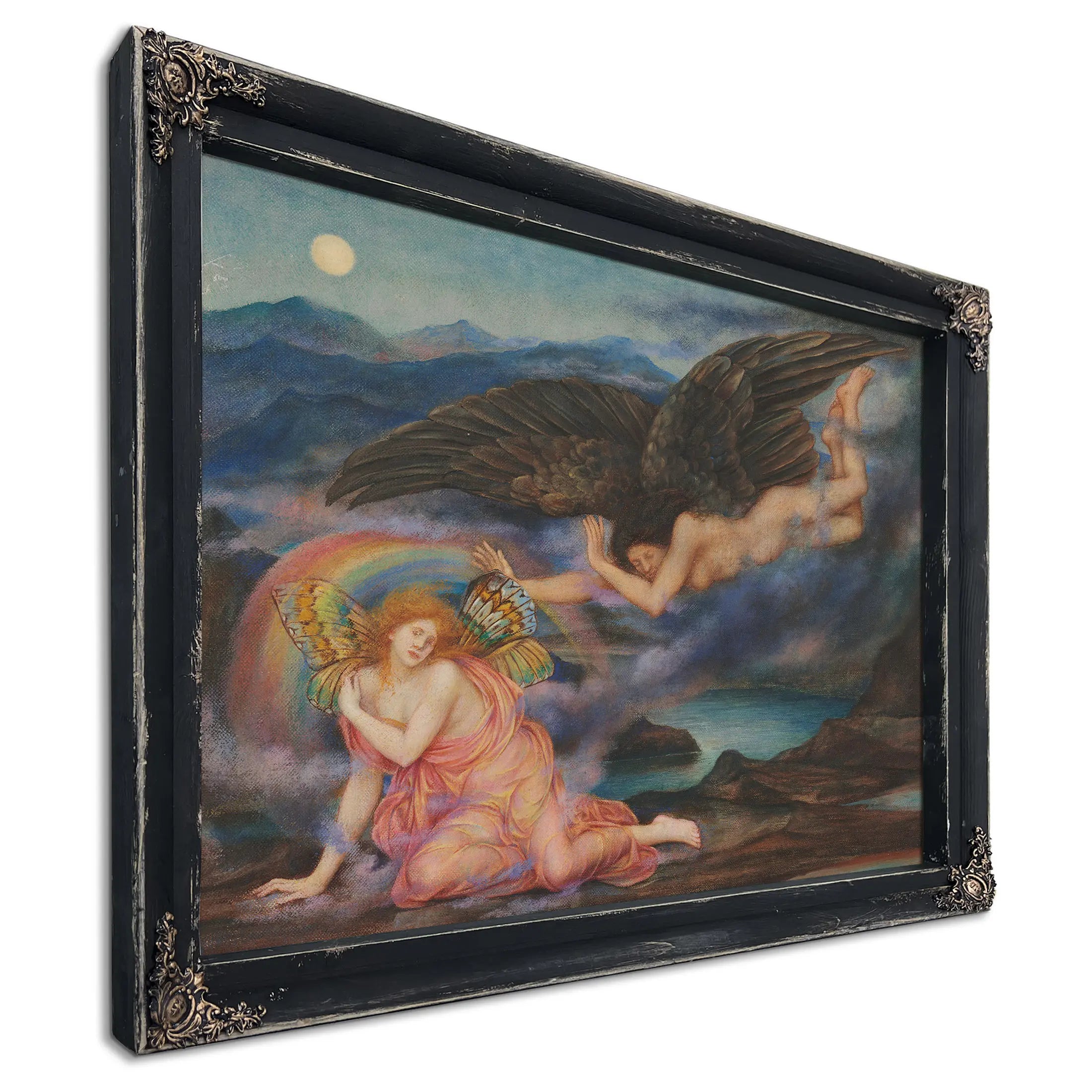 Death Of A Butterfly by Evelyn De Morgan