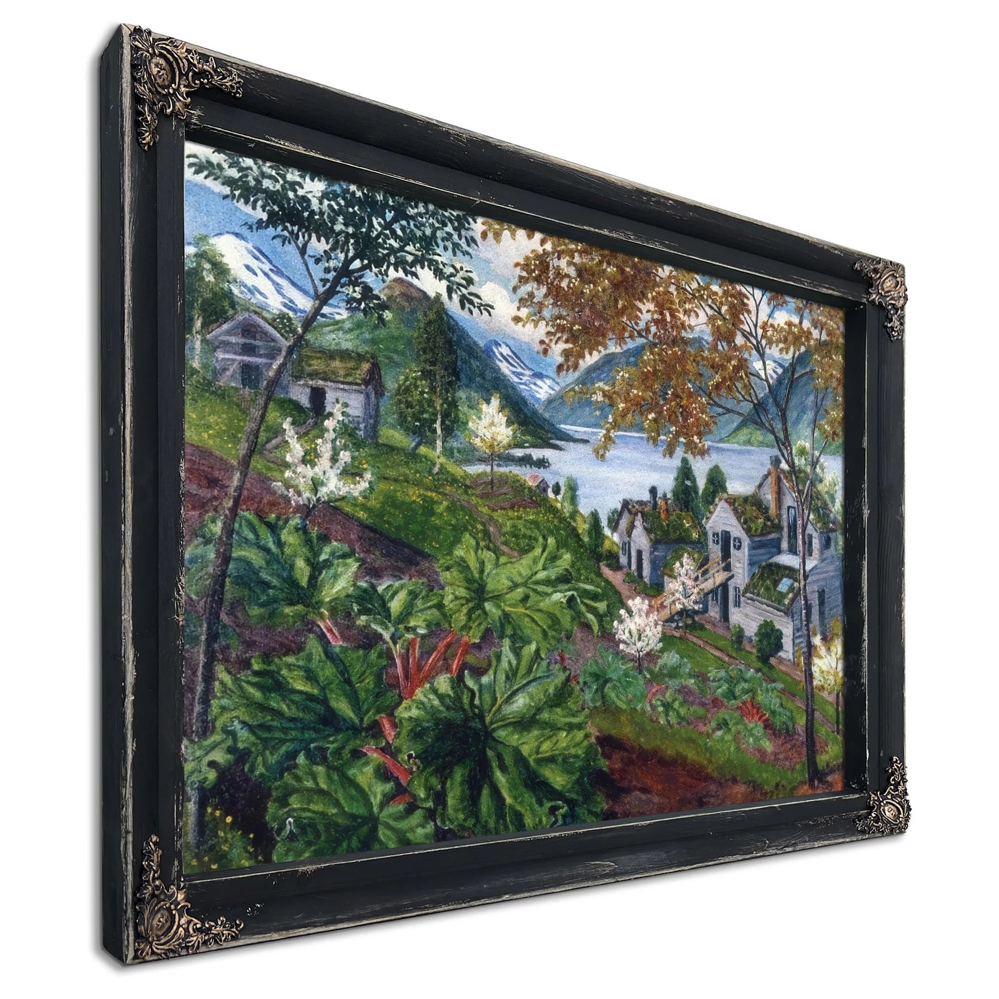 Rhubarb At Sandalstrand By Nicolai Astrup Fine Art Print