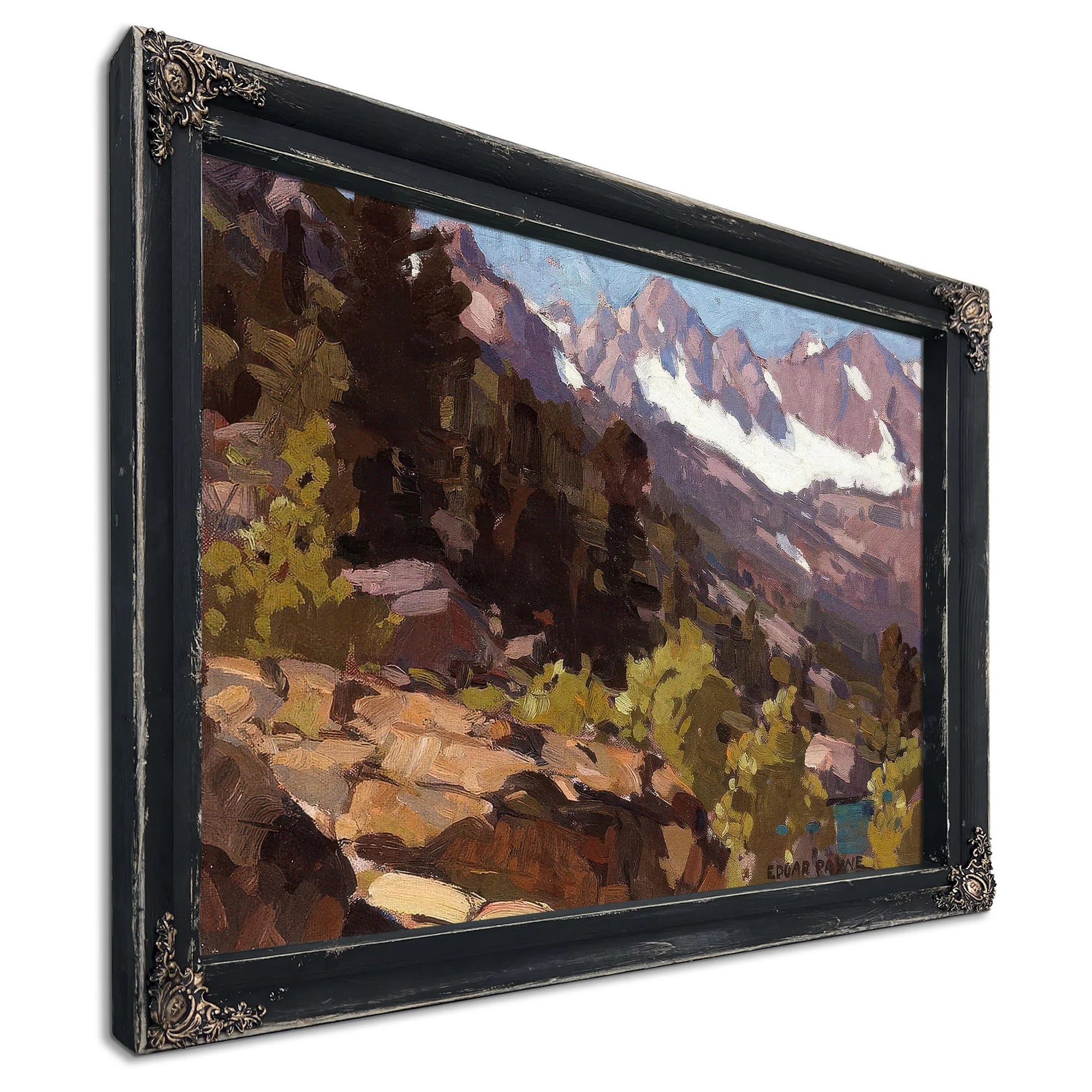 Sierras, Lake Payne By Edgar Payne Fine Art Print