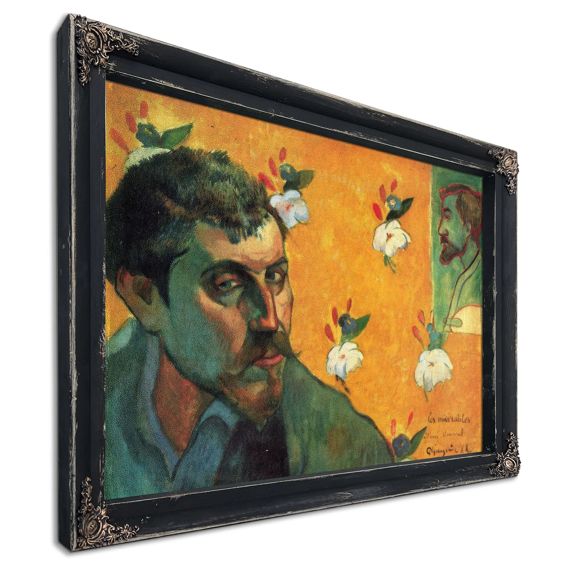 Self Portrait In The Role Of Jean Valjean 1888 45X55Cm Van Gogh Museum By Paul Gauguin Fine Art Print