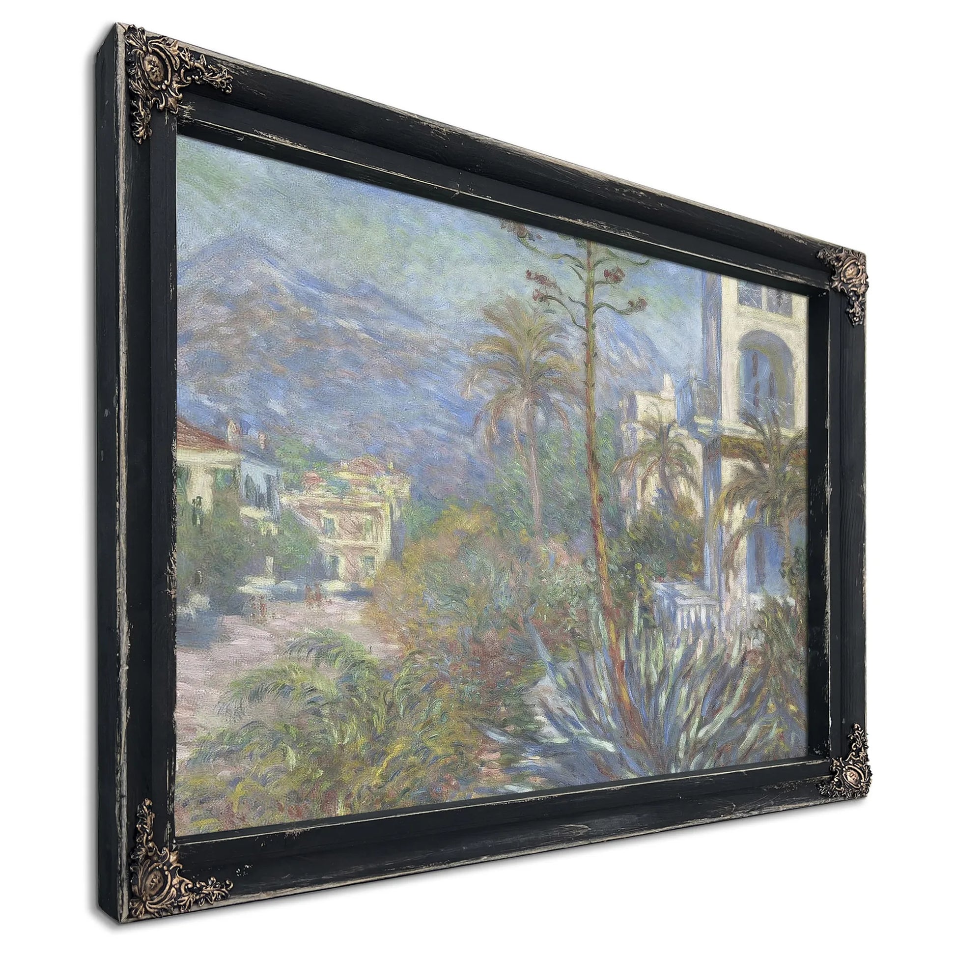 Villas At Bordighera By Claude Monet Fine Art Print