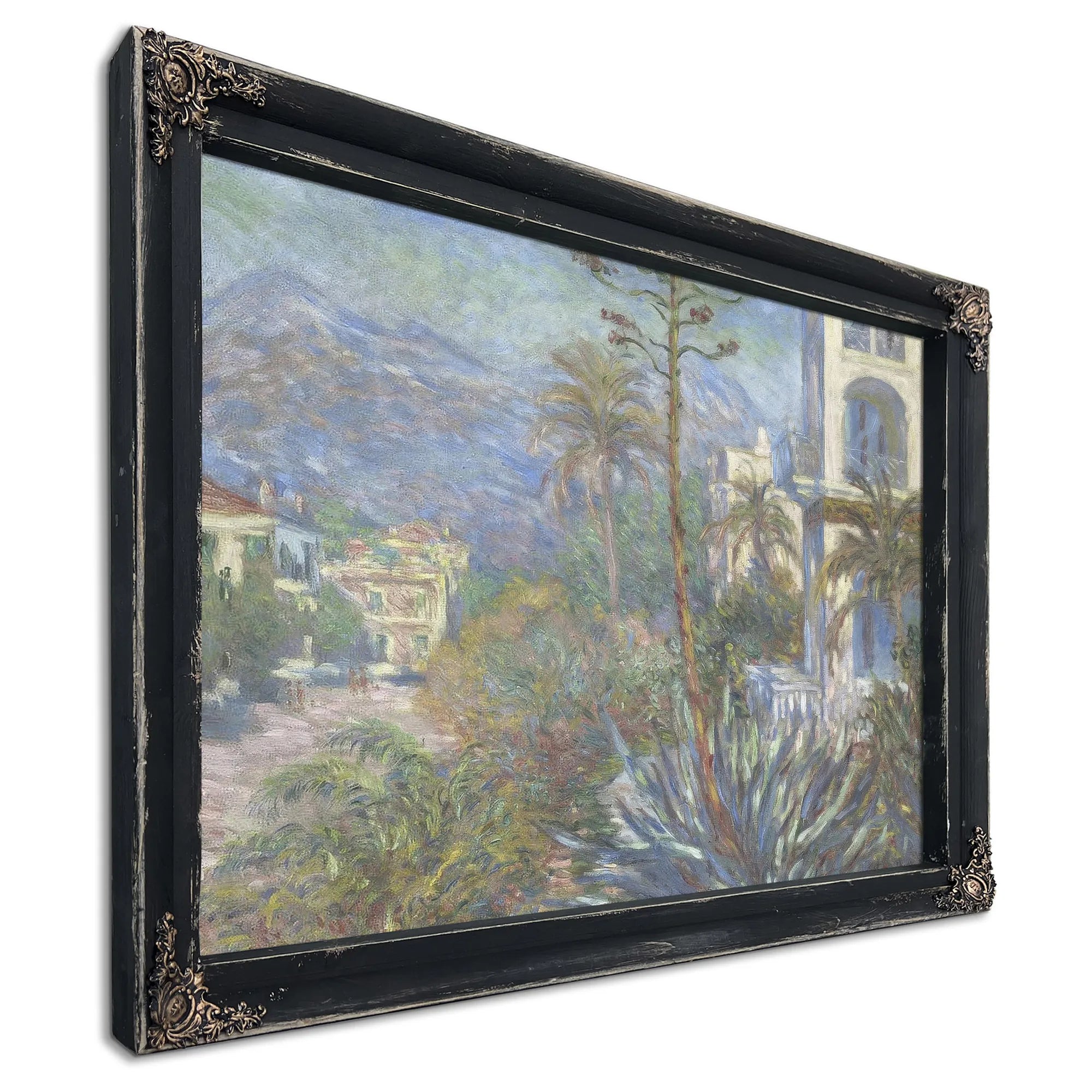 Villas At Bordighera By Claude Monet Fine Art Print