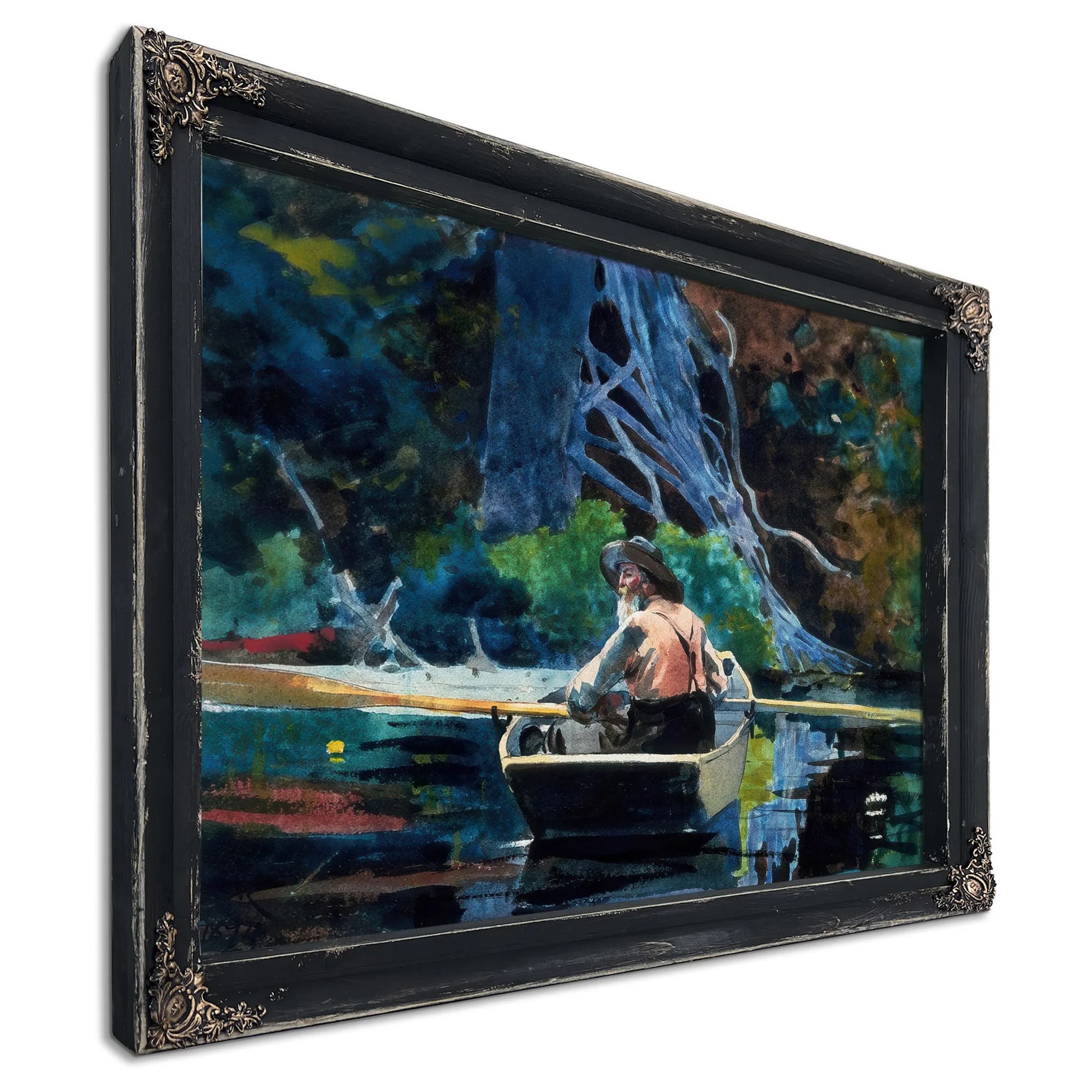 The Adirondacks Guide By Winslow Homer Fine Art Print