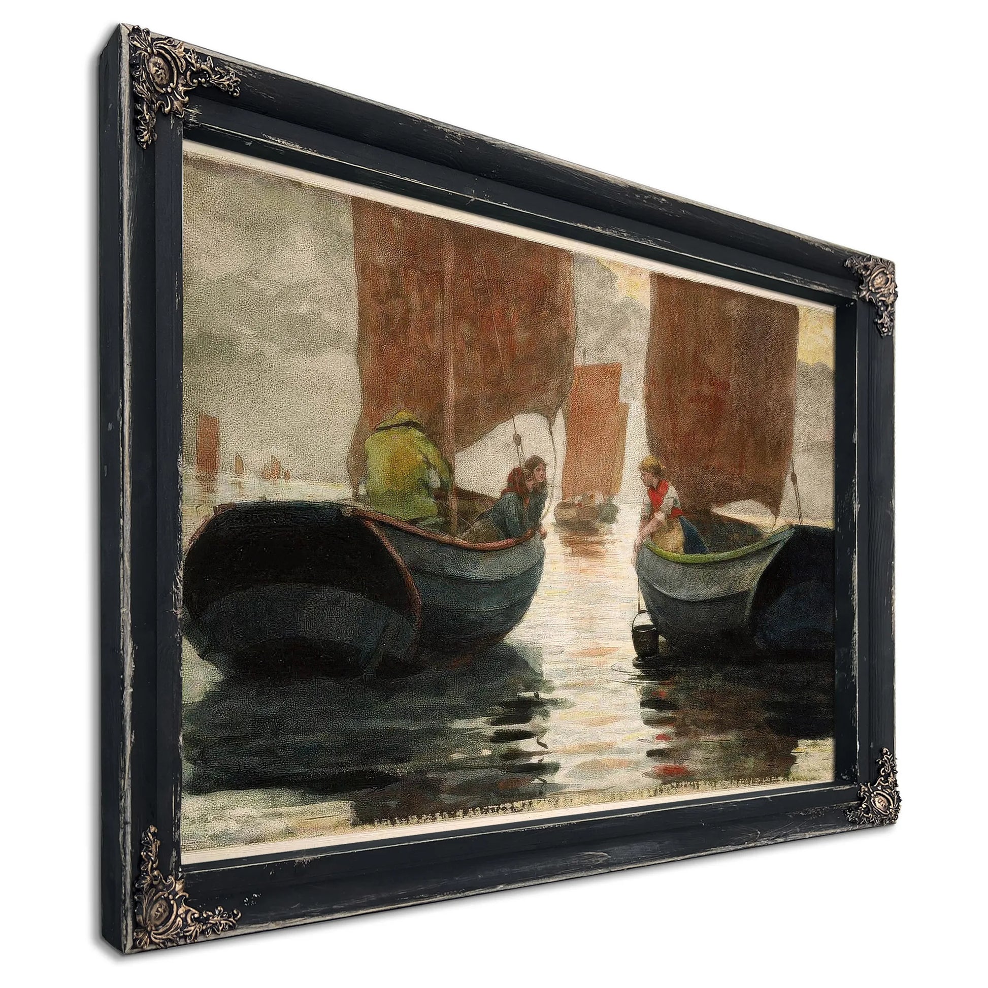 An Afterglow 1883 By Winslow Homer Fine Art Print