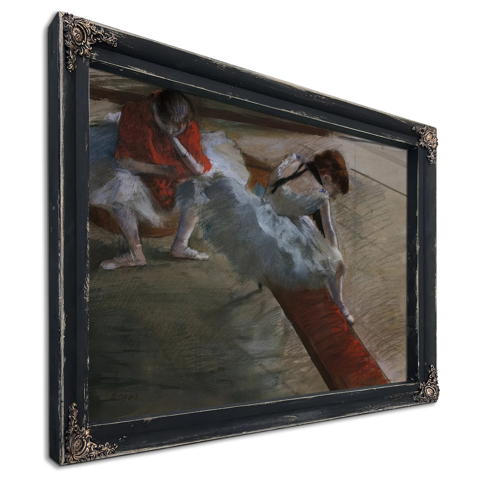 Dancers Resting By Edgar Degas Fine Art Print