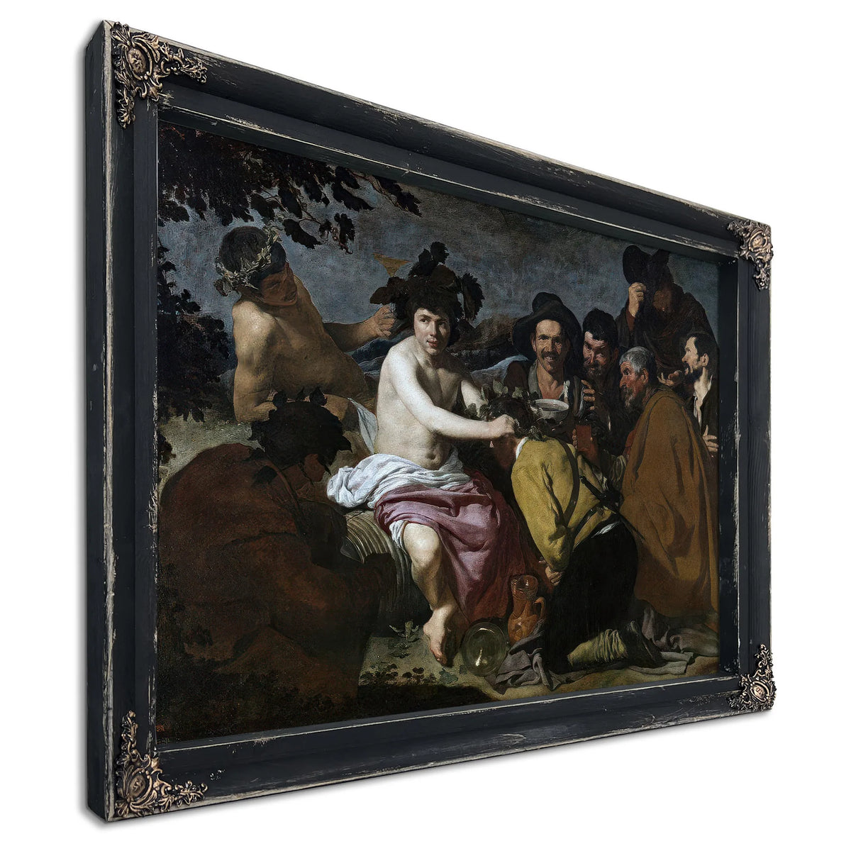The Triumph Of Bacchus (Los Borrachos The Topers) By Diego Velazquez Fine Art Print