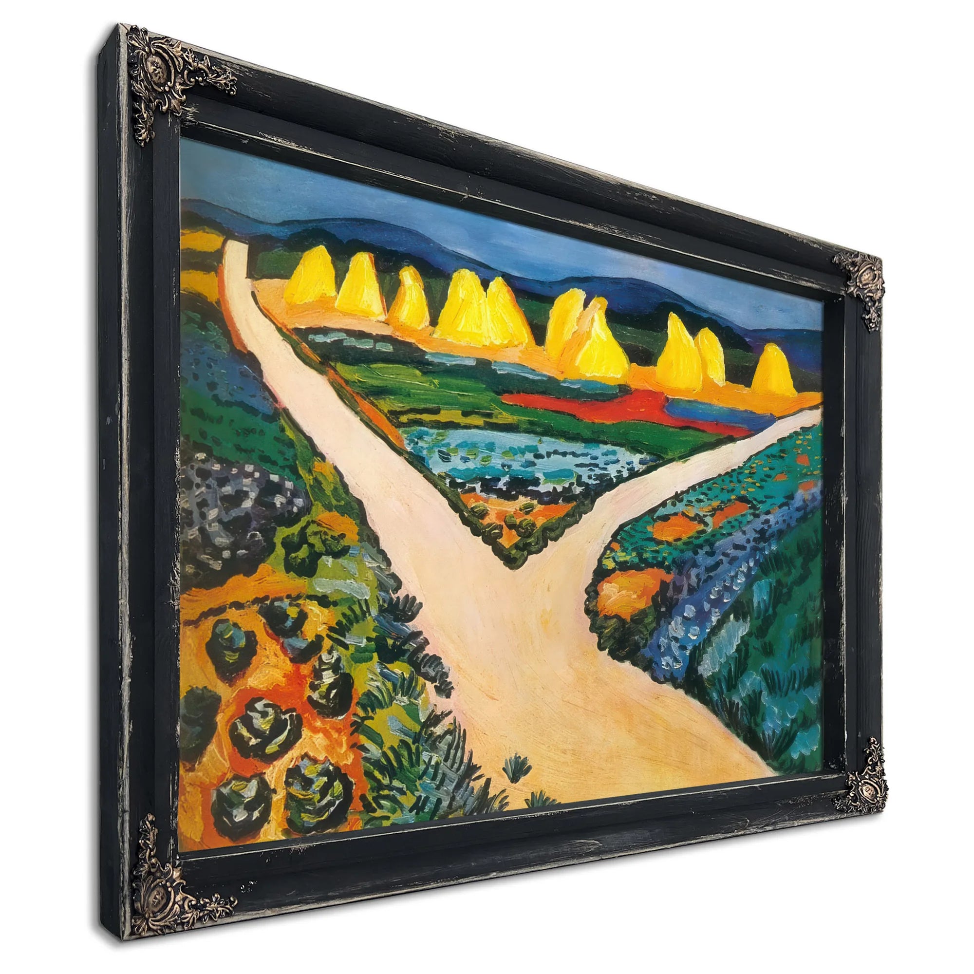 Confluence Point By August Macke Fine Art Print