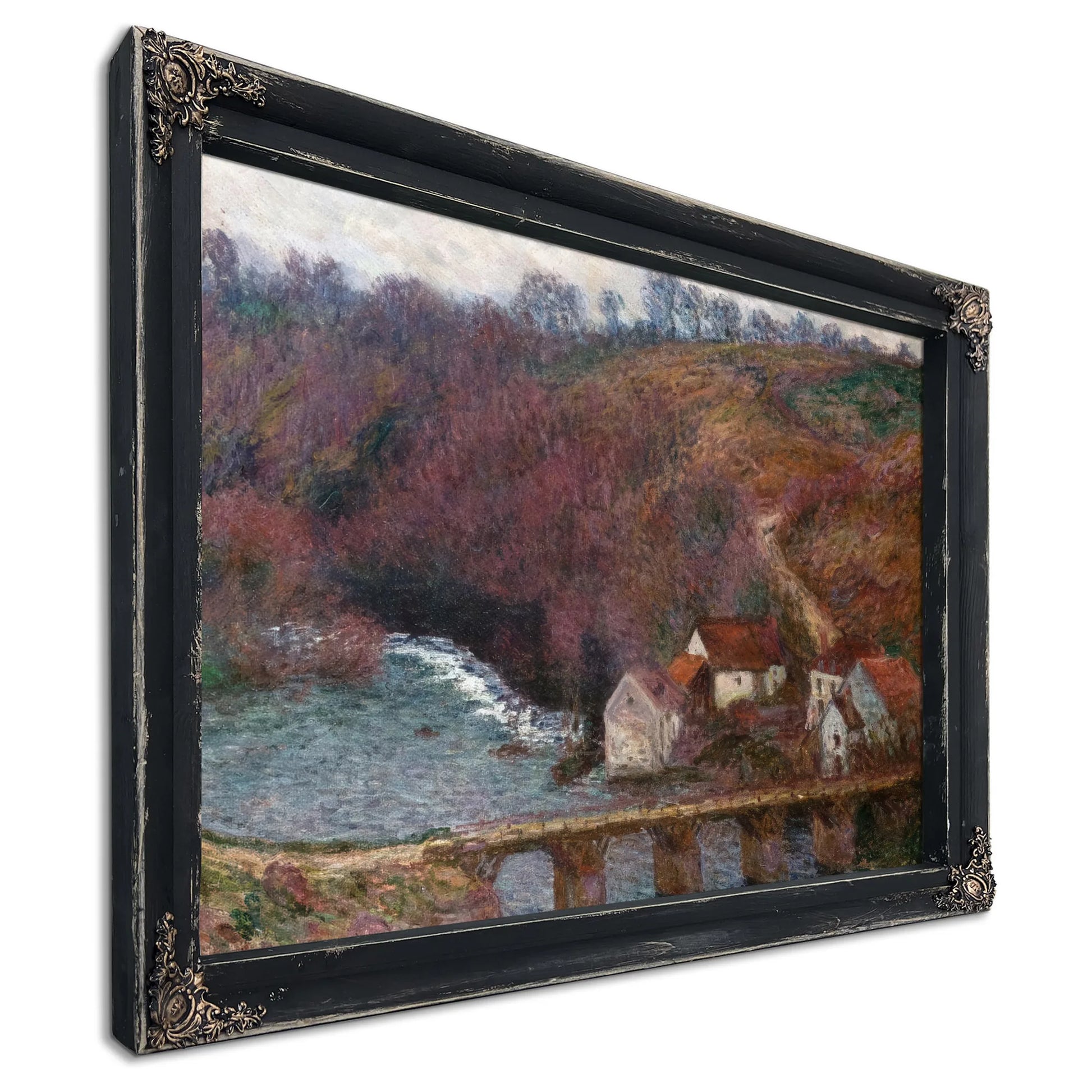 The Grand Creuse At Pont De Vervy By Claude Monet Fine Art Print