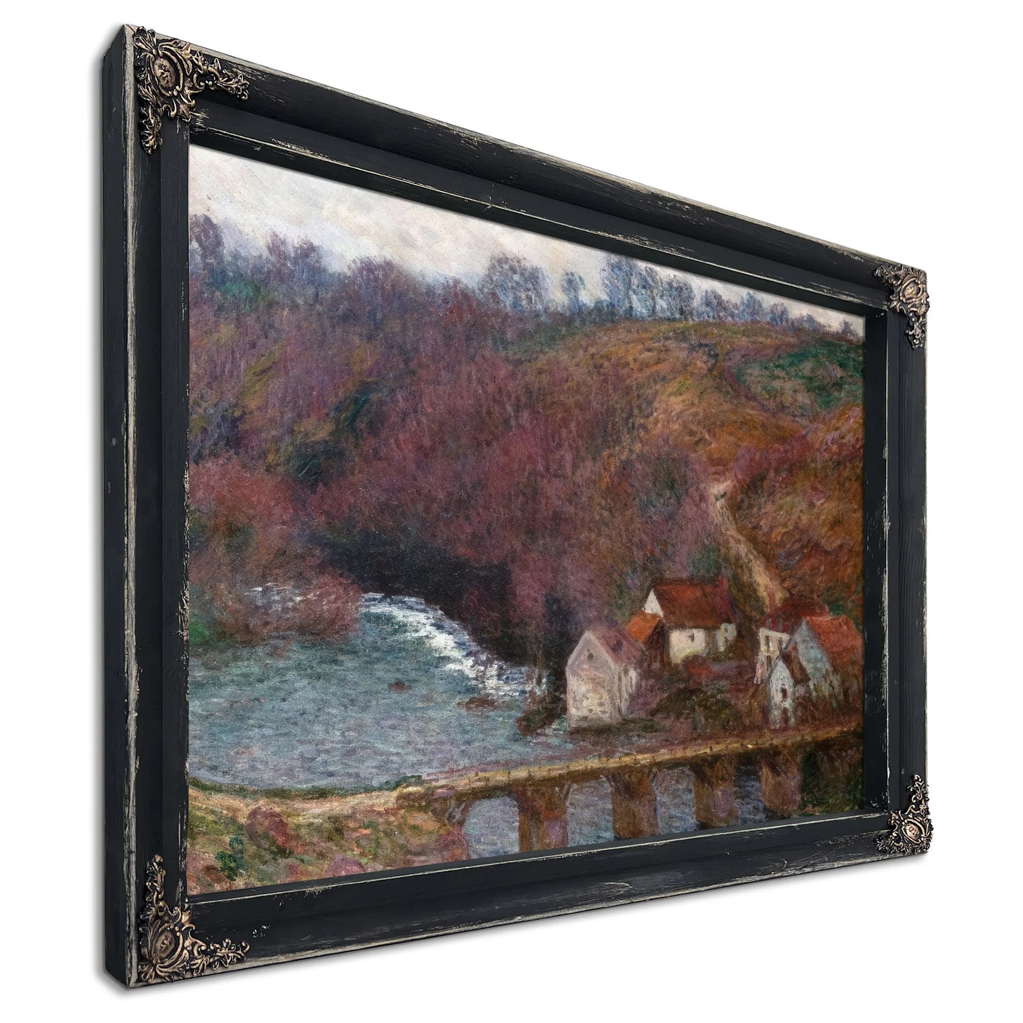 The Grand Creuse At Pont De Vervy By Claude Monet Fine Art Print