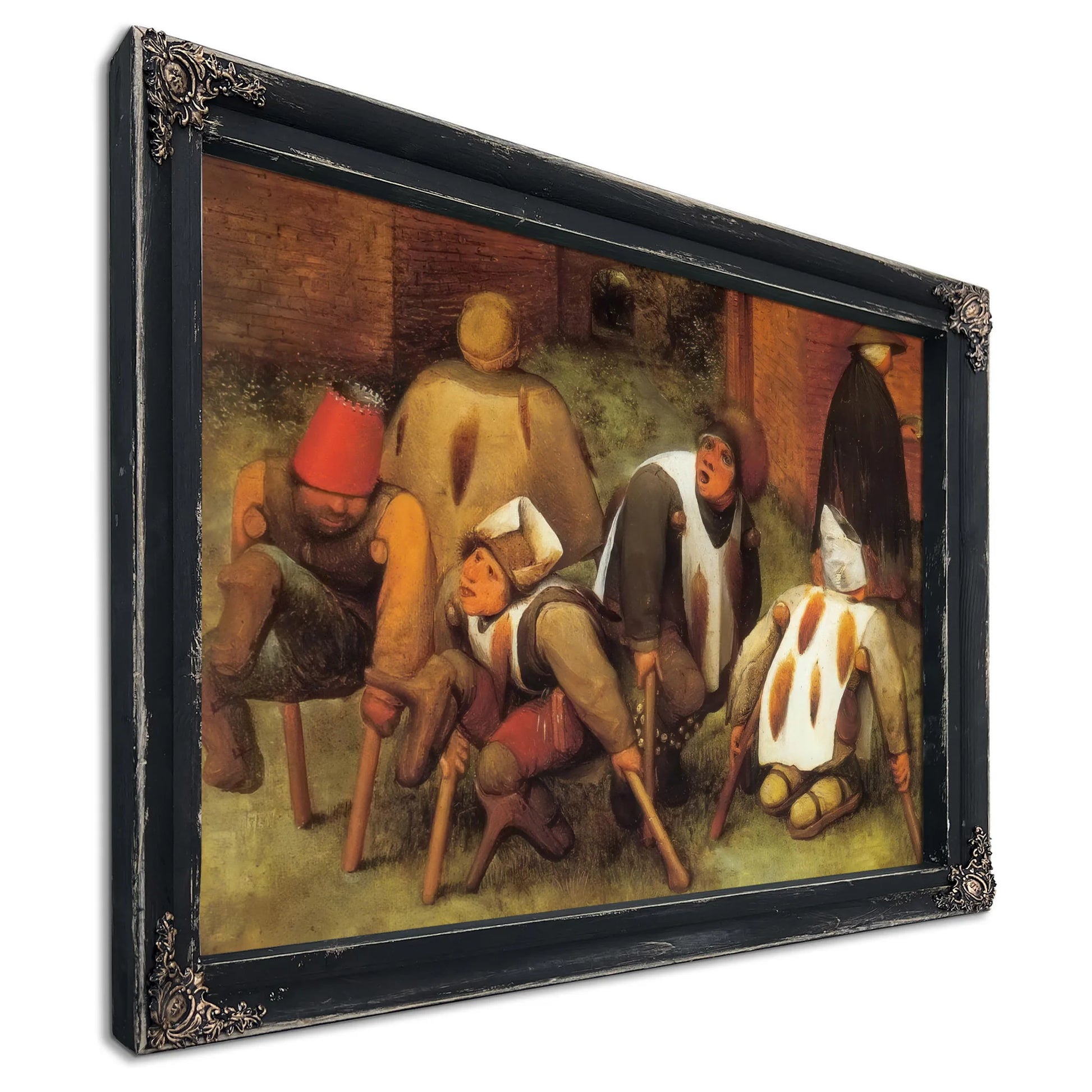 The Cripples 1568 By Pieter Bruegel Fine Art Print