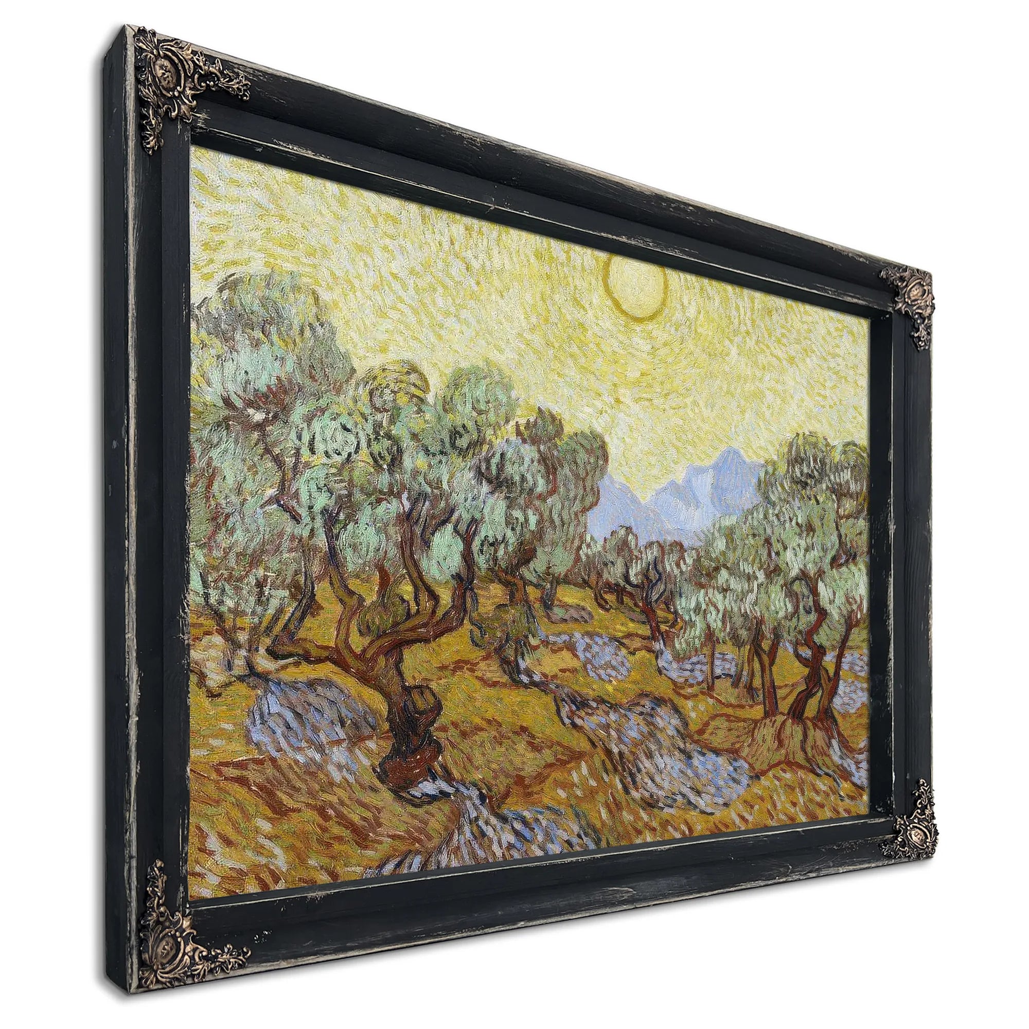 Olive Trees By Vincent Van Gogh Fine Art Print