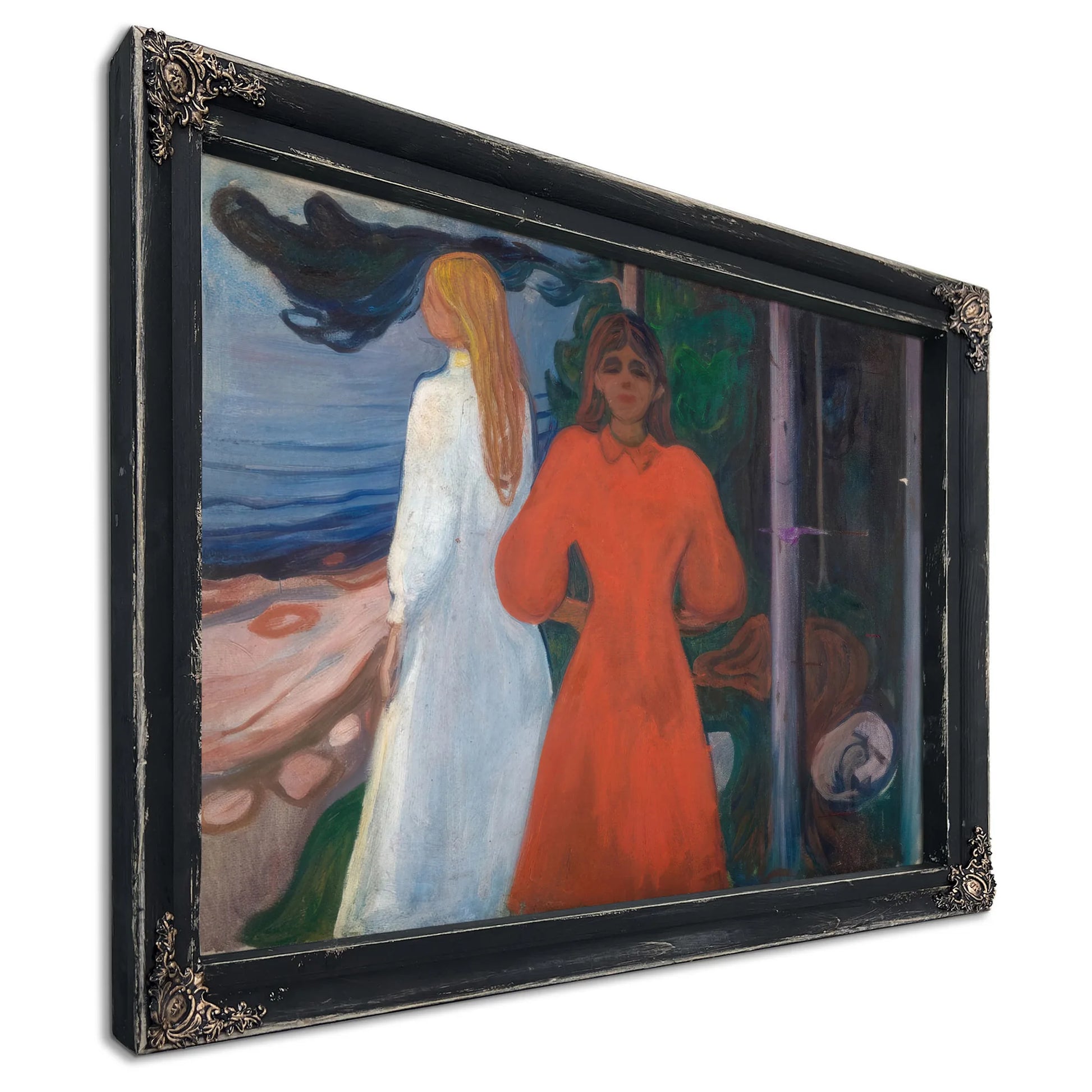 Red And White 1899 1900 93X129 Munch Museum M0460 3000X By Edvard Munch Fine Art Print