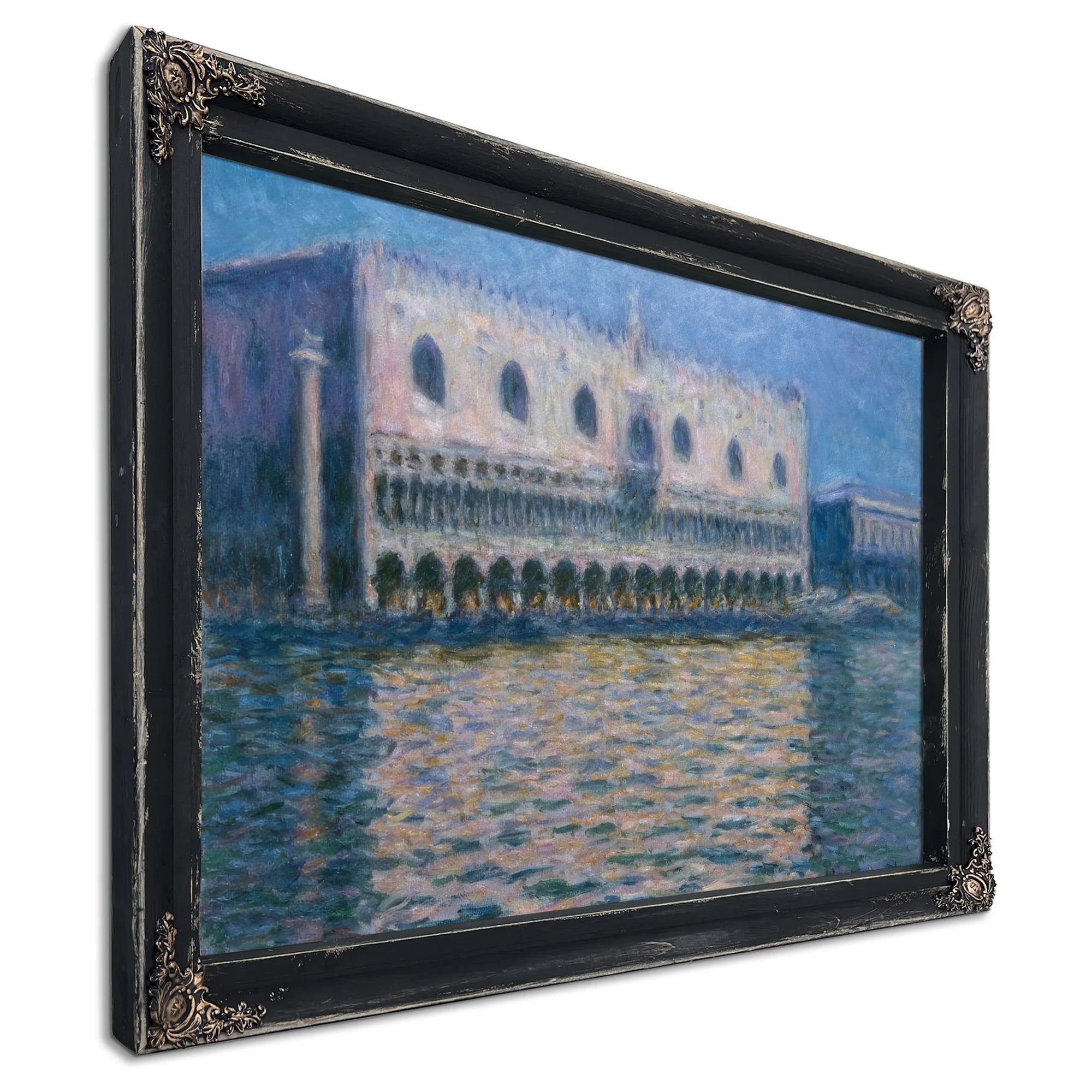 The Doge's Palace In Venice By Claude Monet Fine Art Print