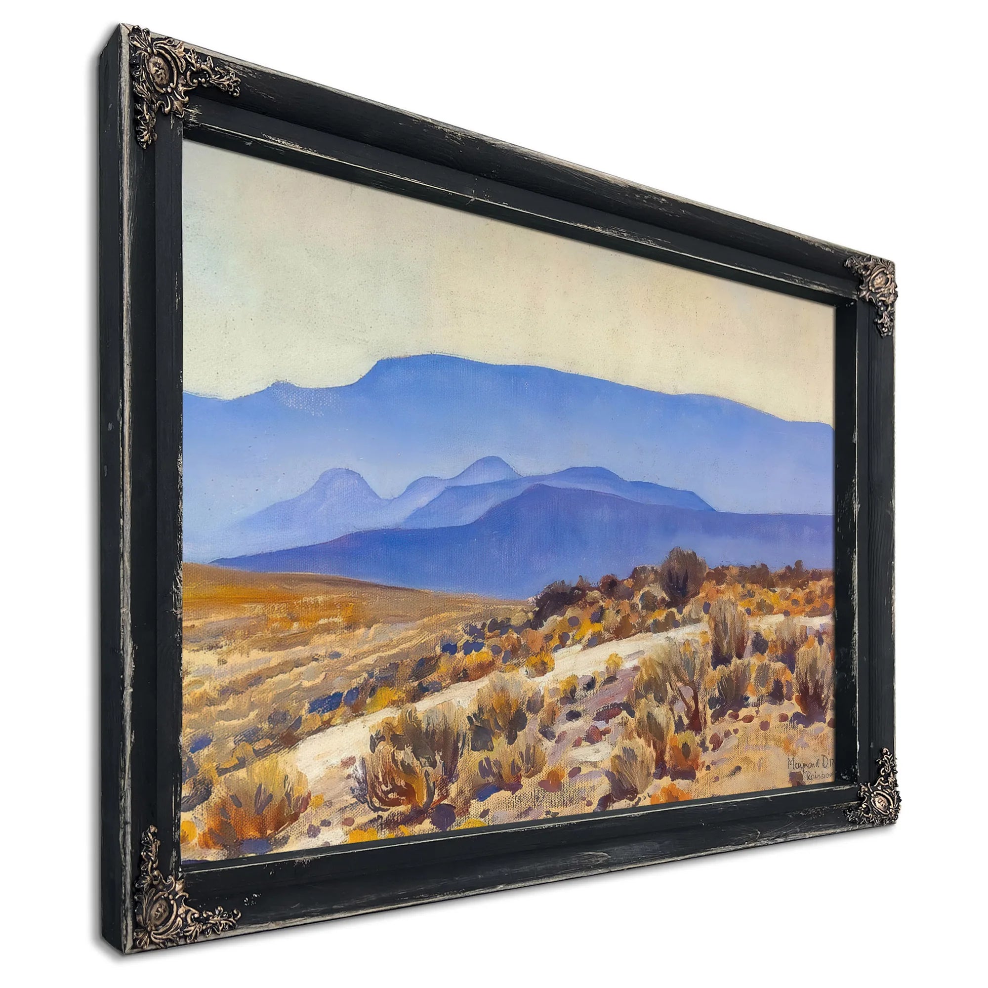 Smoky Morning By Maynard Dixon Fine Art Print