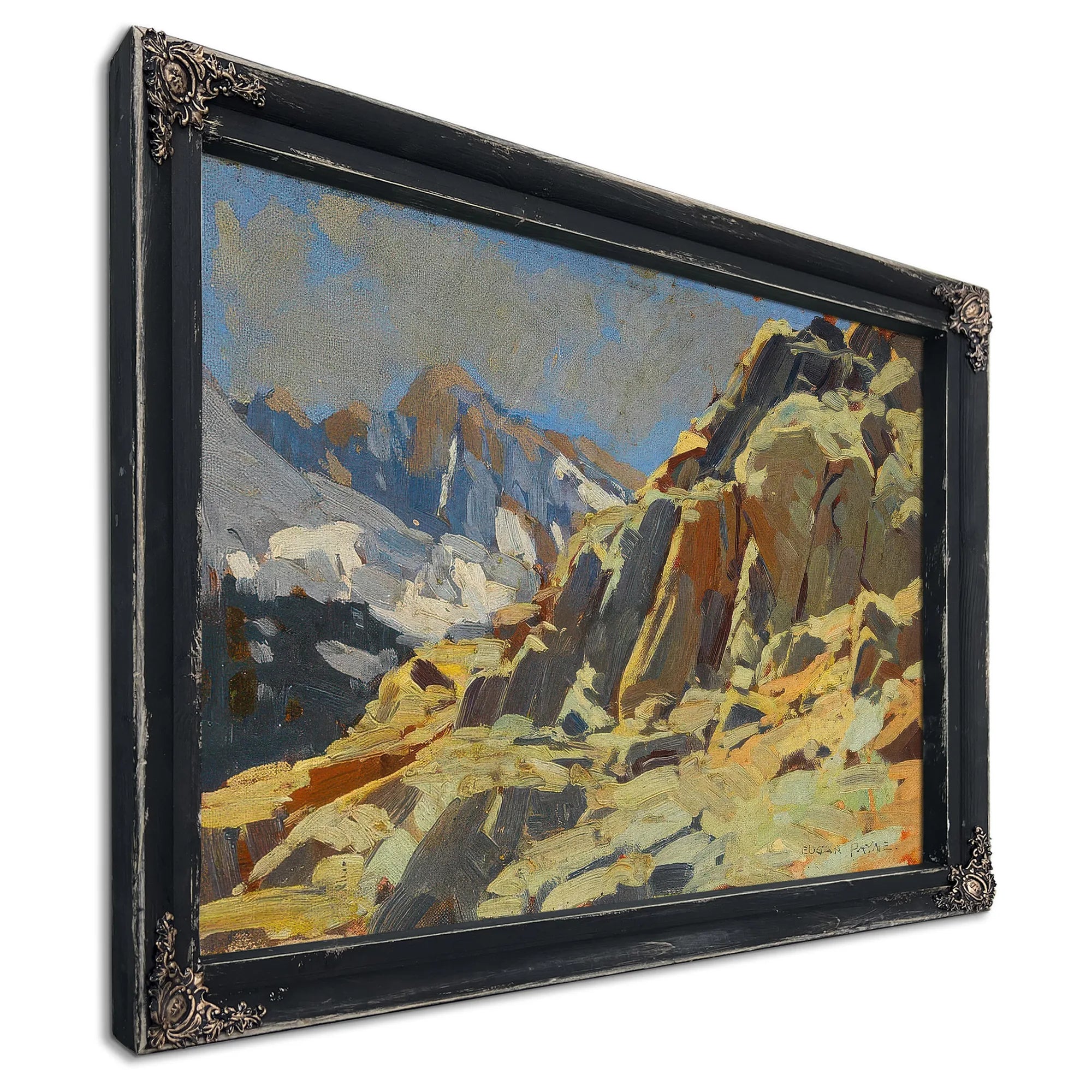 Rocky Crags By Edgar Payne Fine Art Print