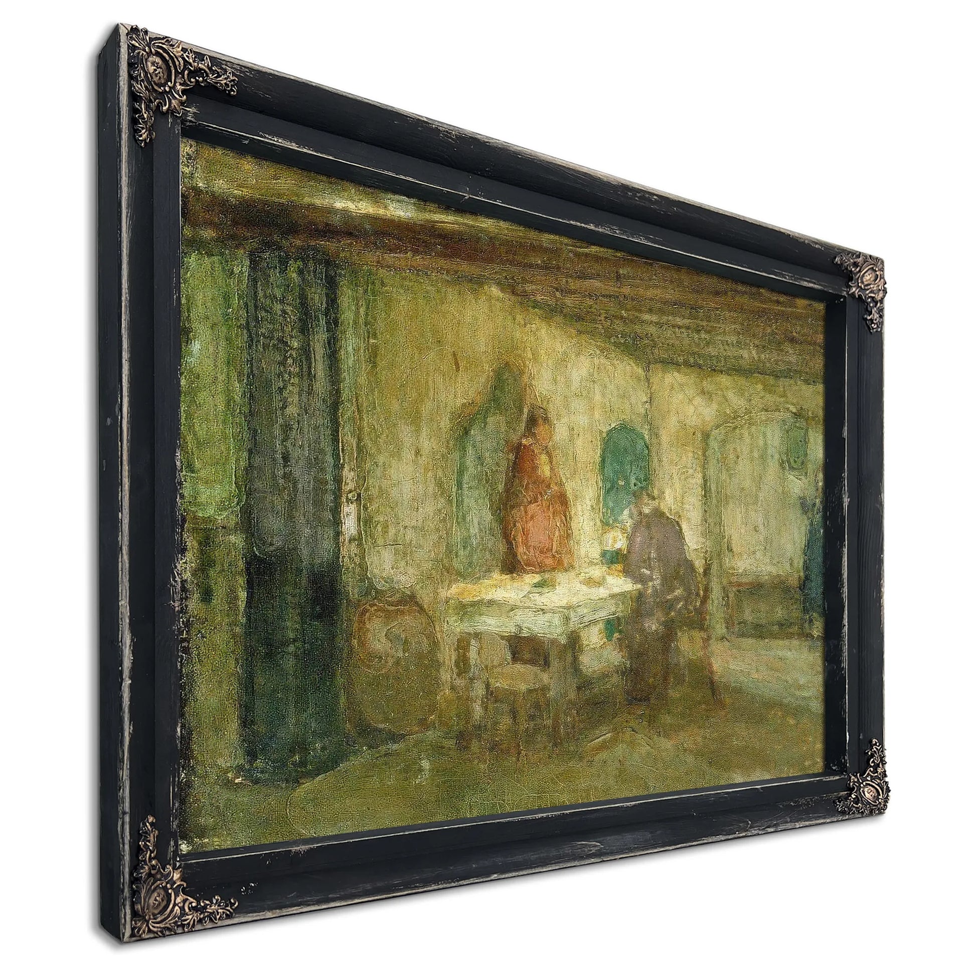And He Disappeared Out Of Their Sight 1898 By Henry Ossawa Tanner Fine Art Print