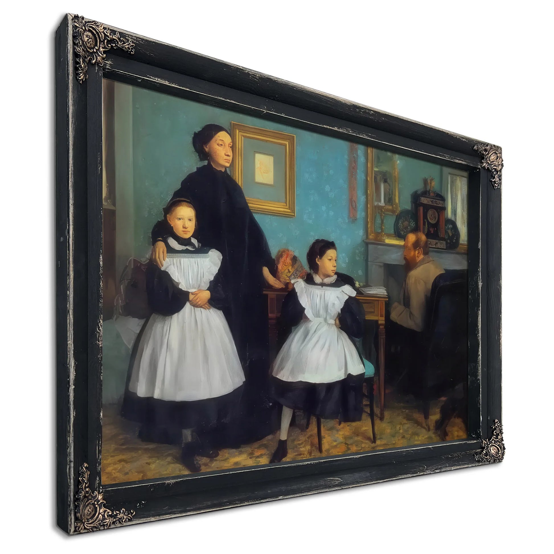 The Bellelli Family By Edgar Degas Fine Art Print
