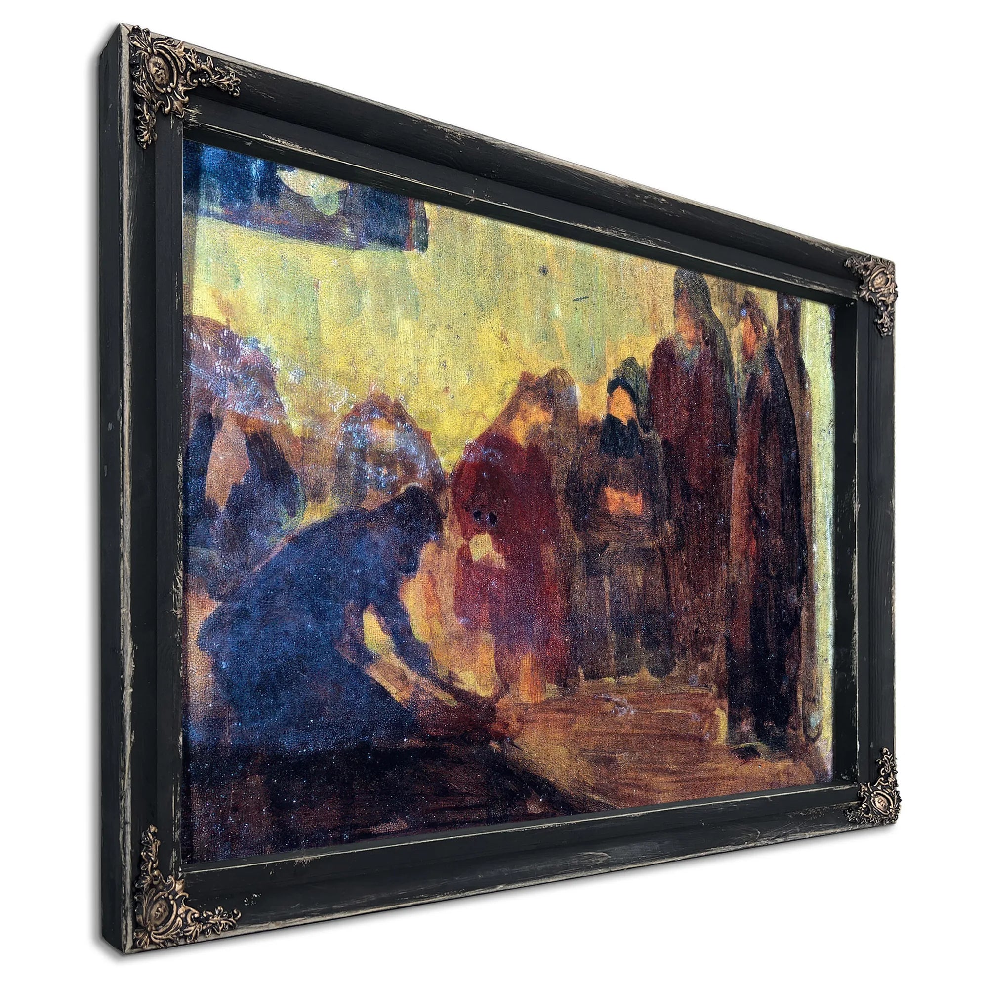 Study, Christ Washing The Feet Of The Disciples By Henry Ossawa Tanner Fine Art Print