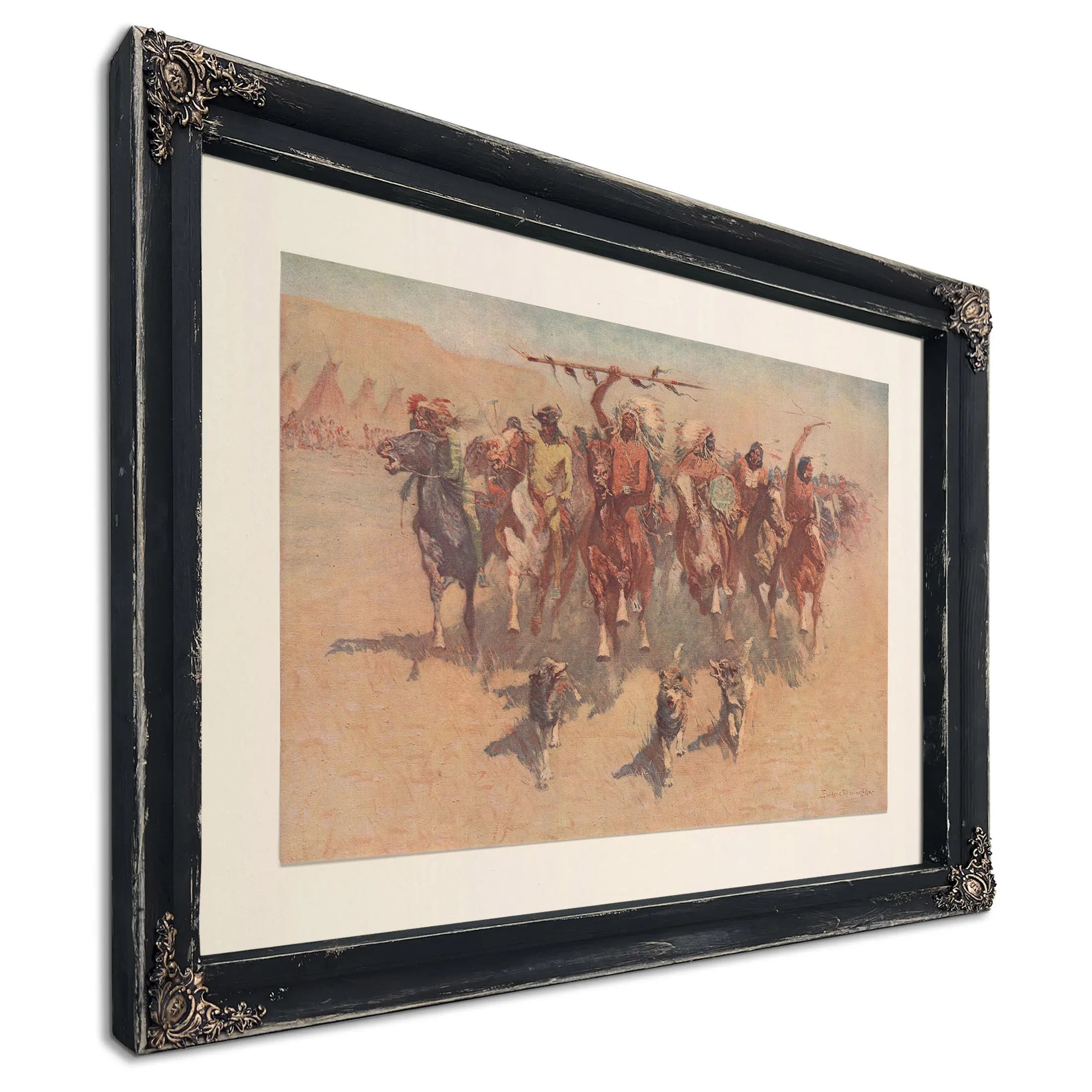 The Ceremony Of The Scalps by Frederic Remington