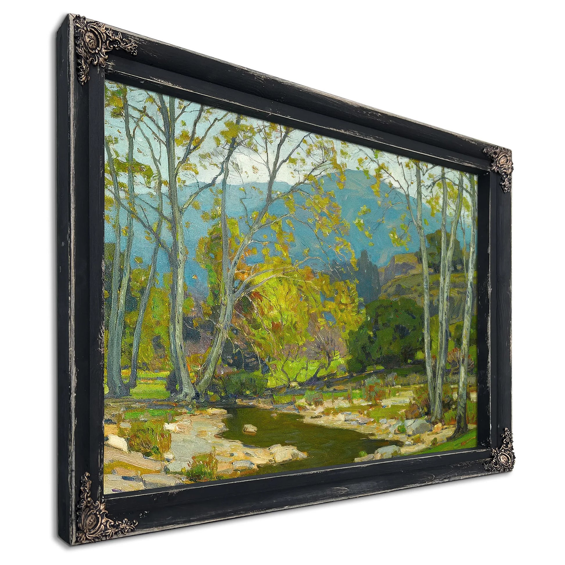 Quiet Brook 1923 By William Wendt Fine Art Print