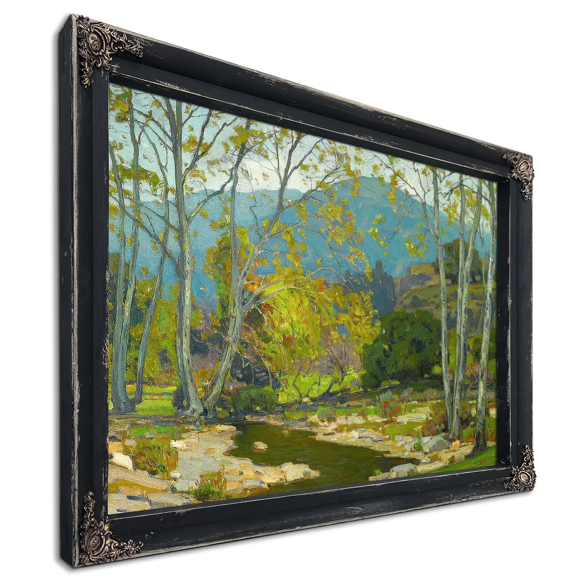 Quiet Brook 1923 By William Wendt Fine Art Print