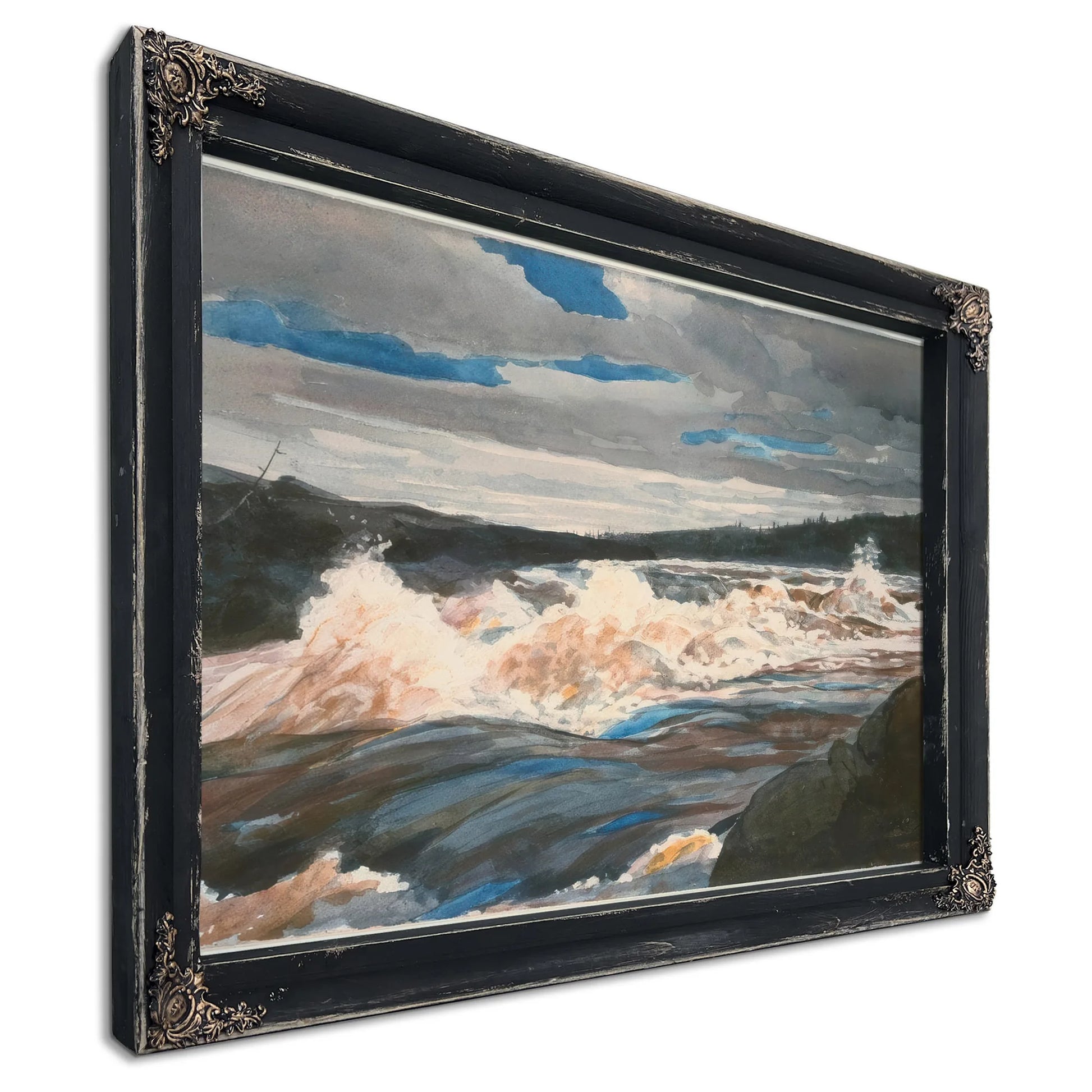 Grand Discharge Lake Saint John Province Of Quebec By Winslow Homer Fine Art Print