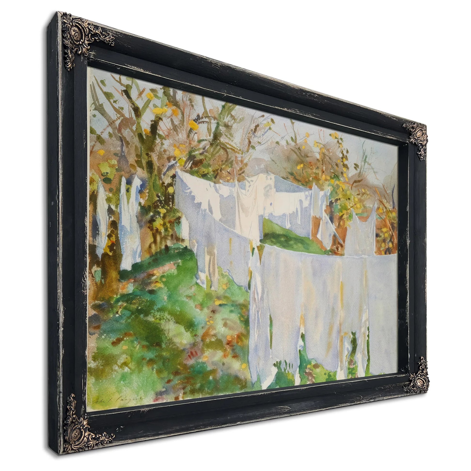 La Biancheria By John Singer Sargent Fine Art Print