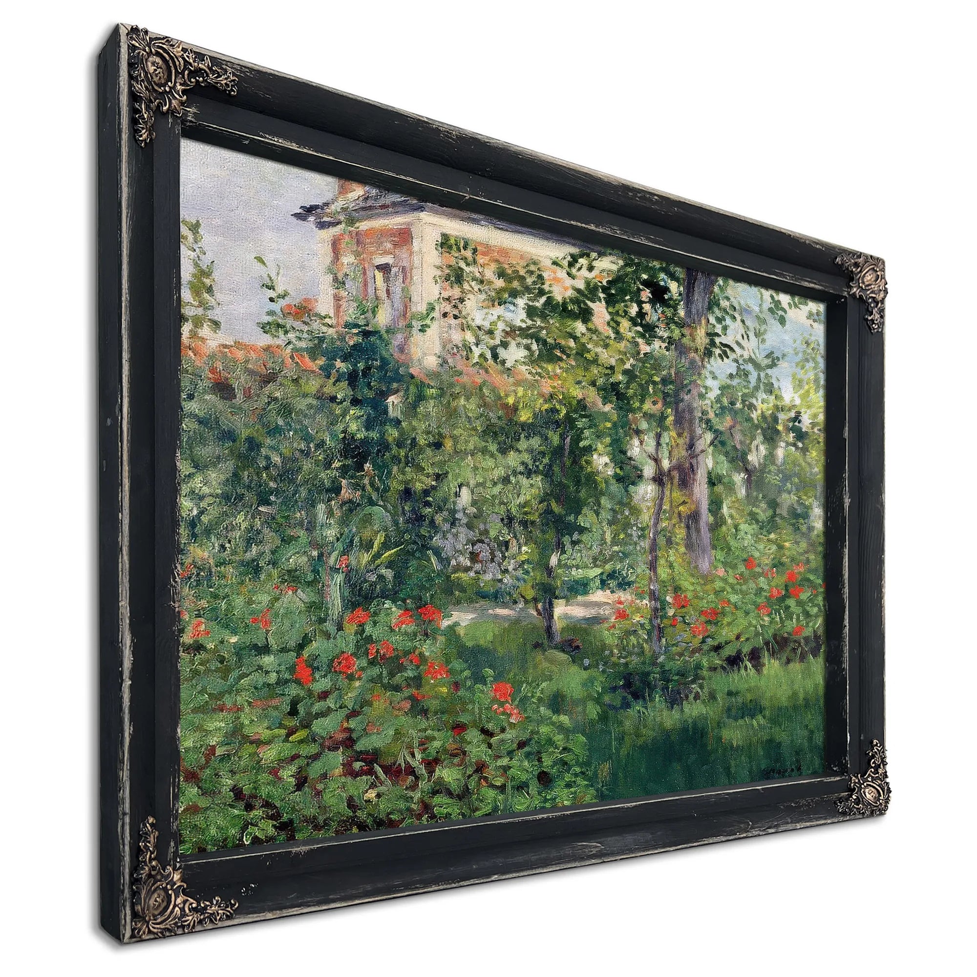 The Garden At Bellevue By Edouard Manet Fine Art Print