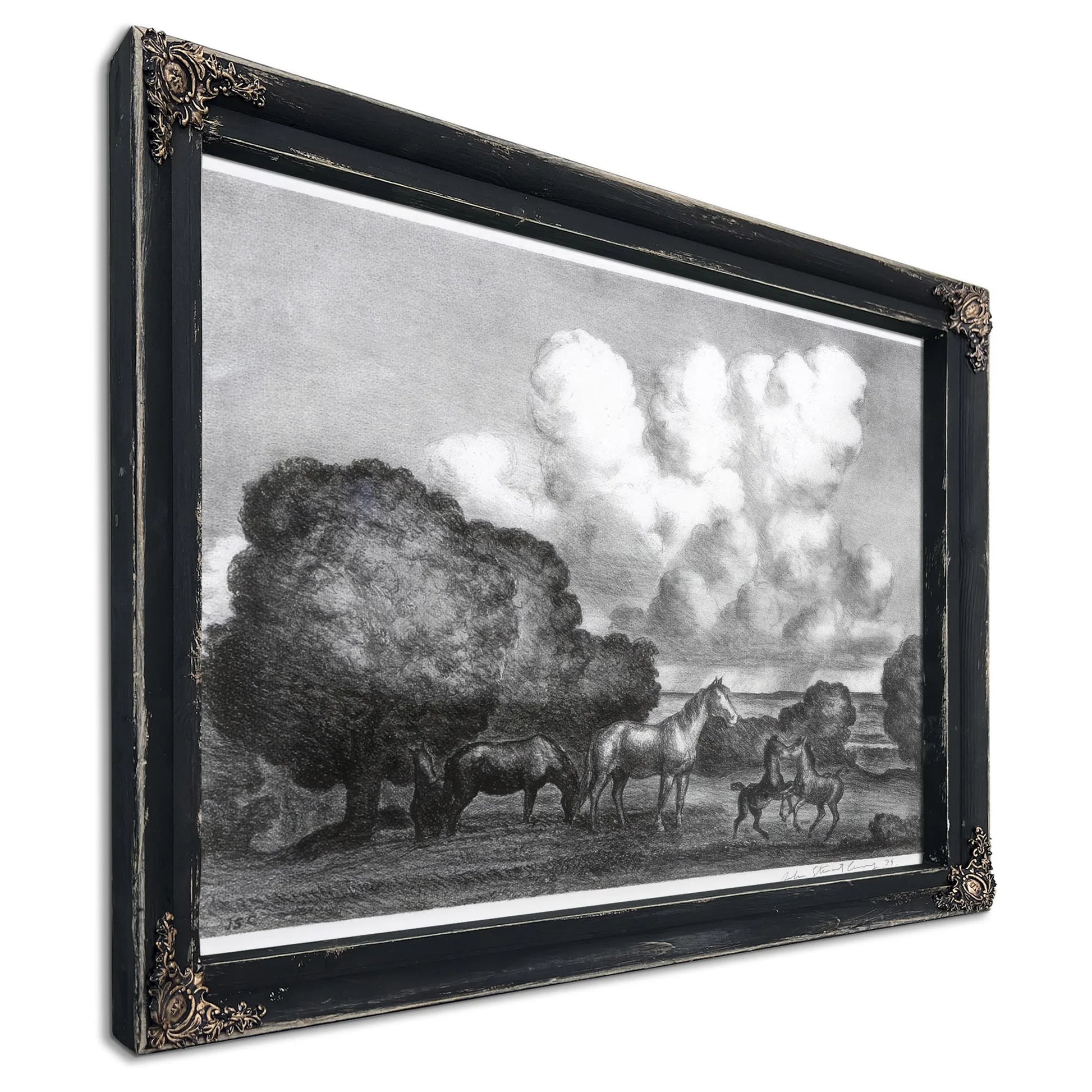 Summer Afternoon (C. 35), 1939 By John Steuart Curry Fine Art Print