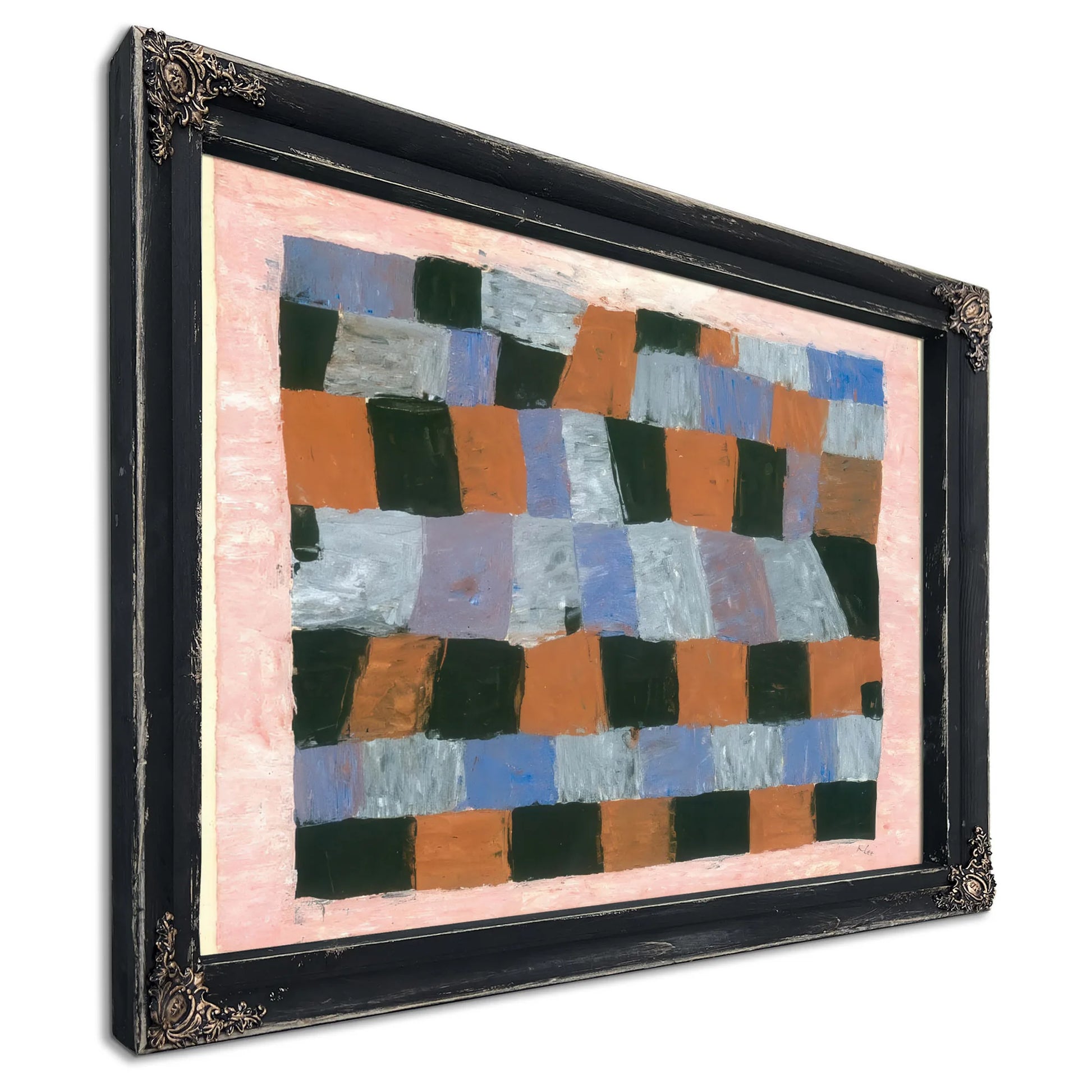 Rhyhmical Severer And Freer 1930 O 9( 59) By Paul Klee Fine Art Print