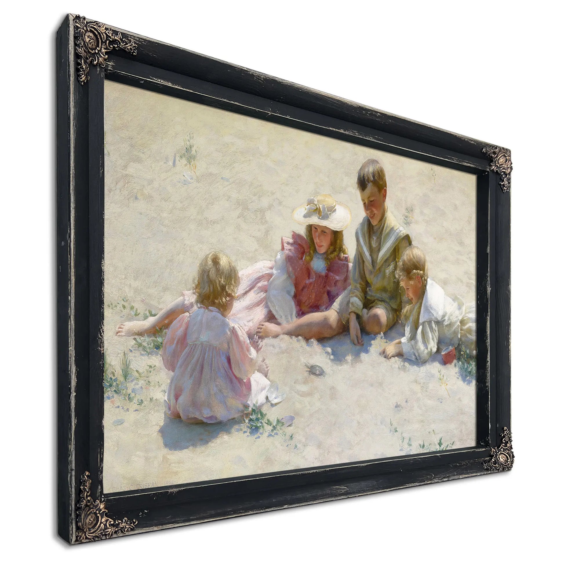Children By The Seashore (1896) by Charles Courtney Curran