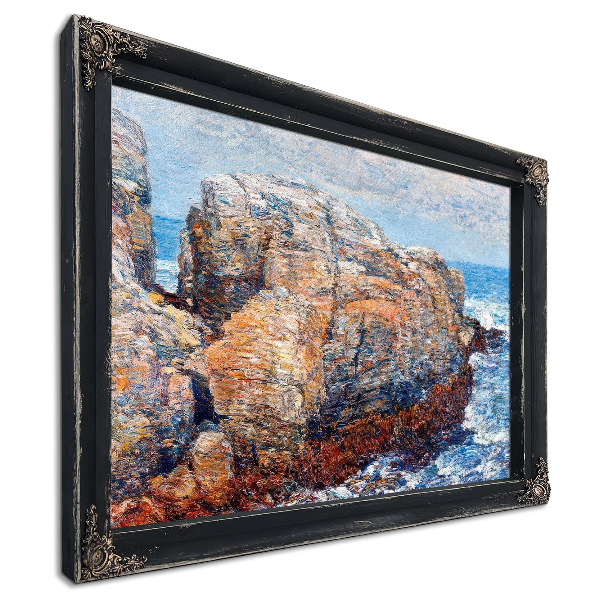 Sylph's Rock Appledore By Childe Hassam Fine Art Print