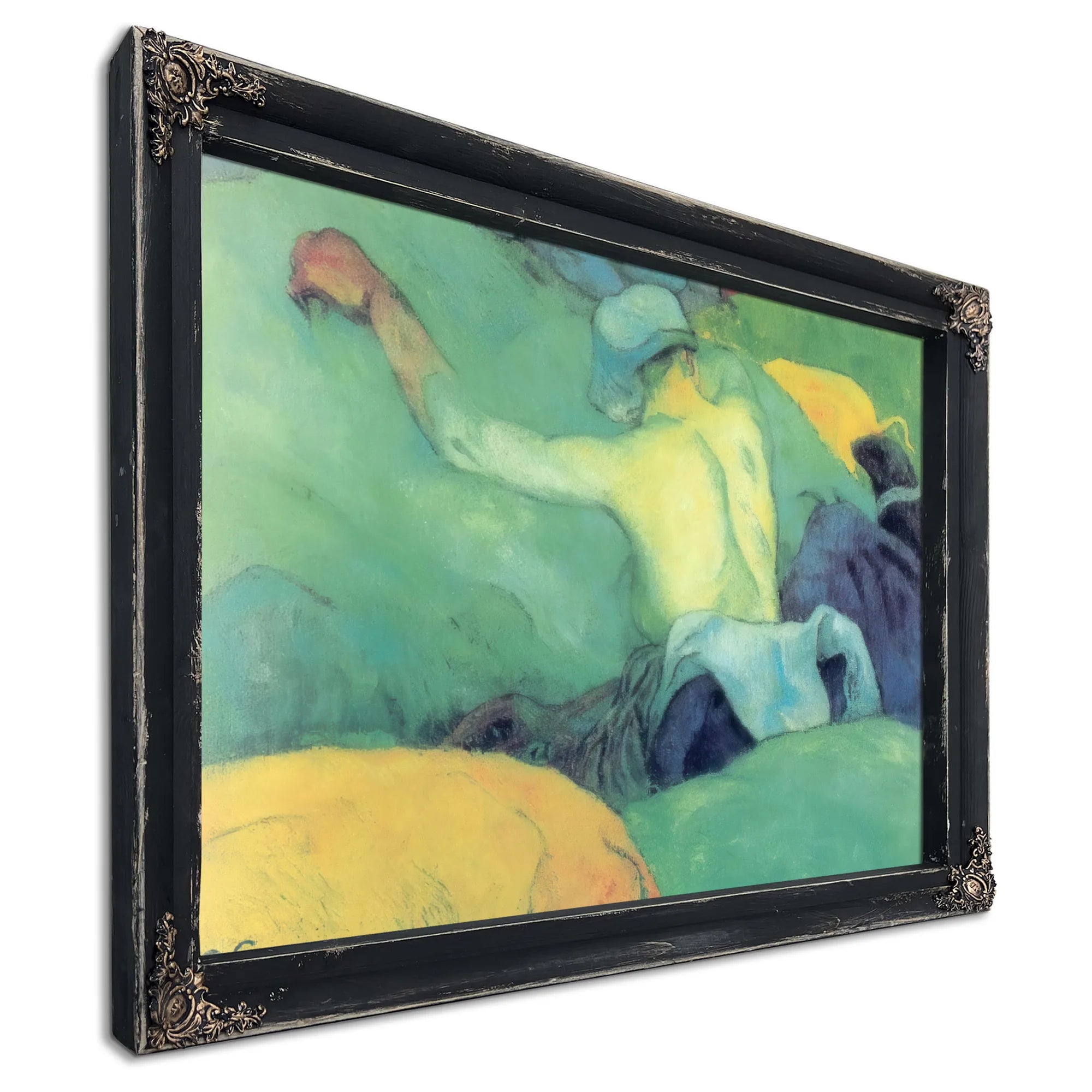 In The Hay (A Hot Summer Day) By Paul Gauguin Fine Art Print