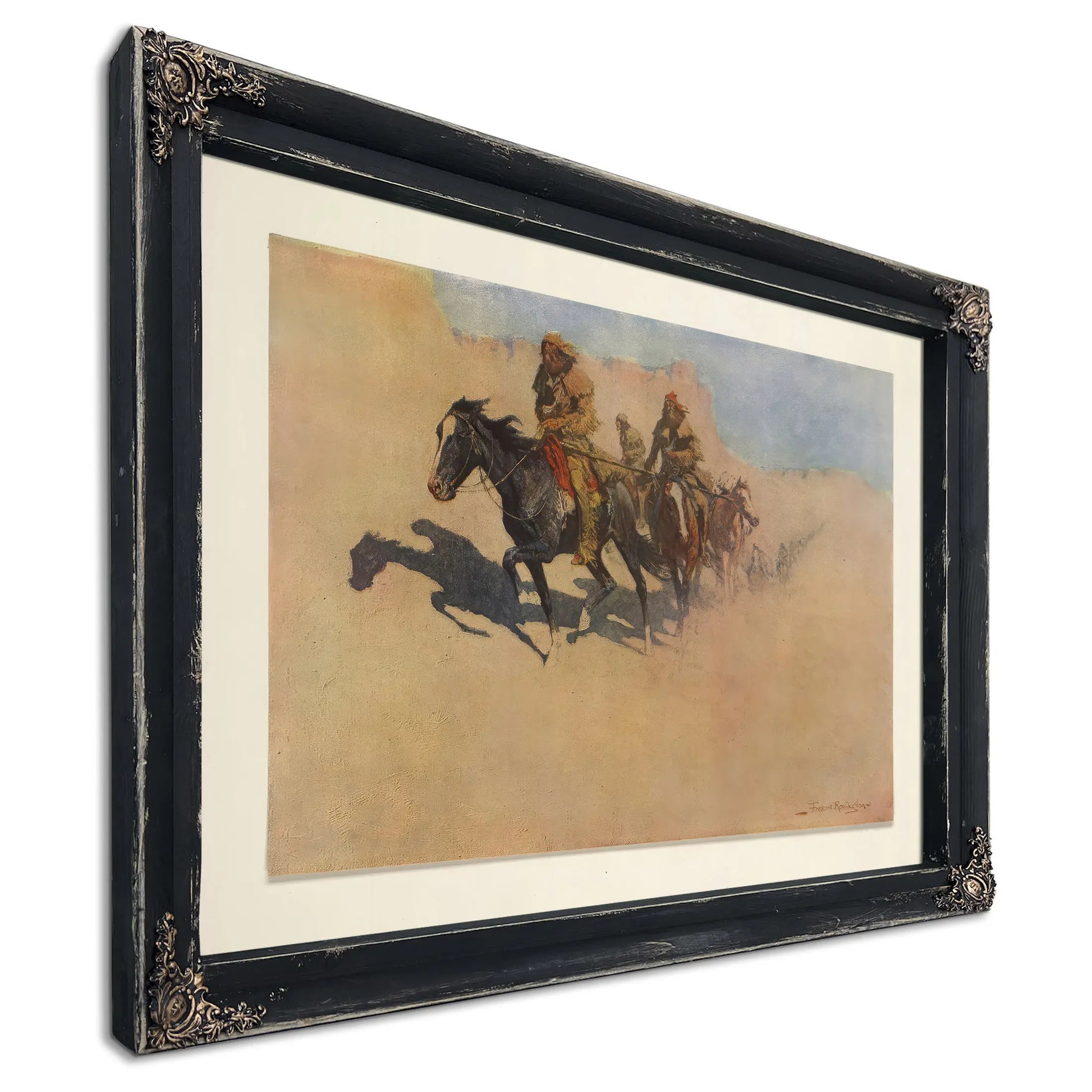 Jedediah Smith From Colliers Weekly Pub  by Frederic Remington